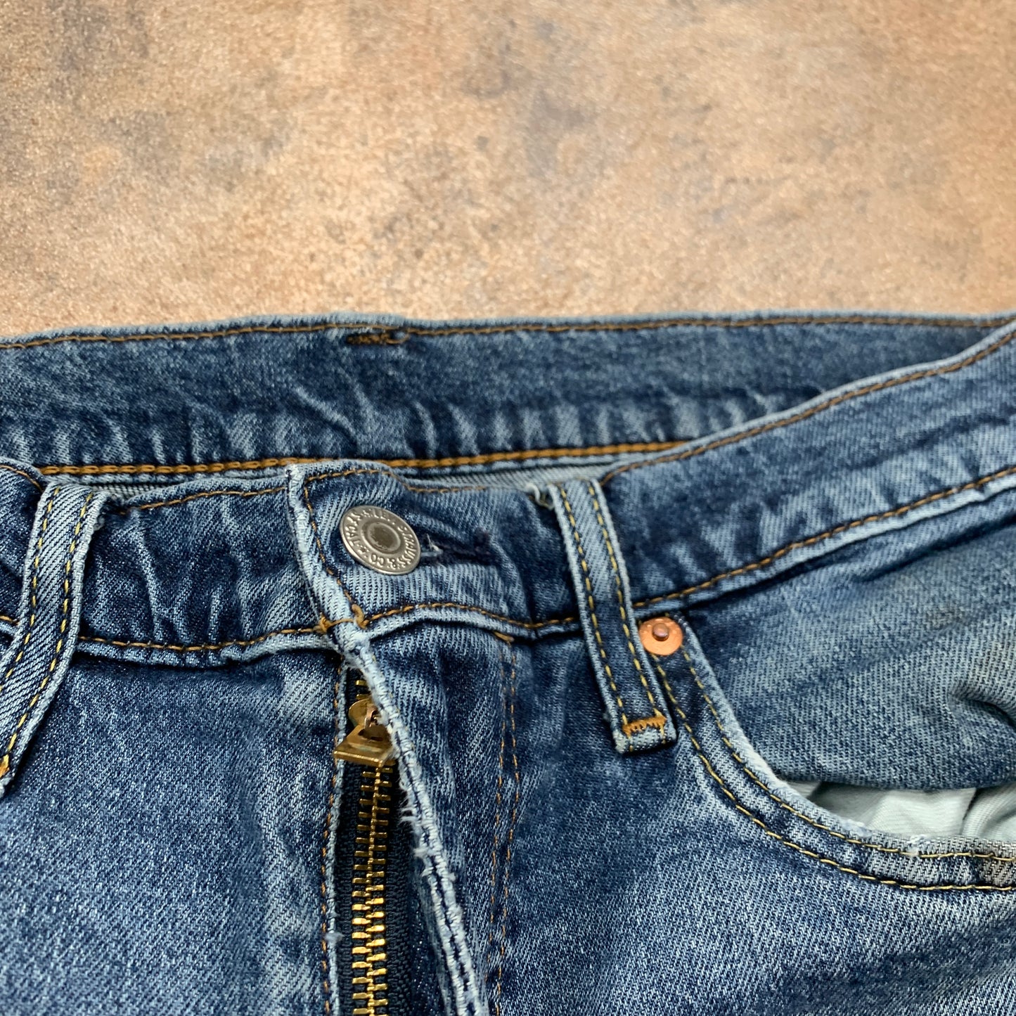 LEVI'S 512 Jeans W32 L28 Mens Slim Fit Tapered Blue