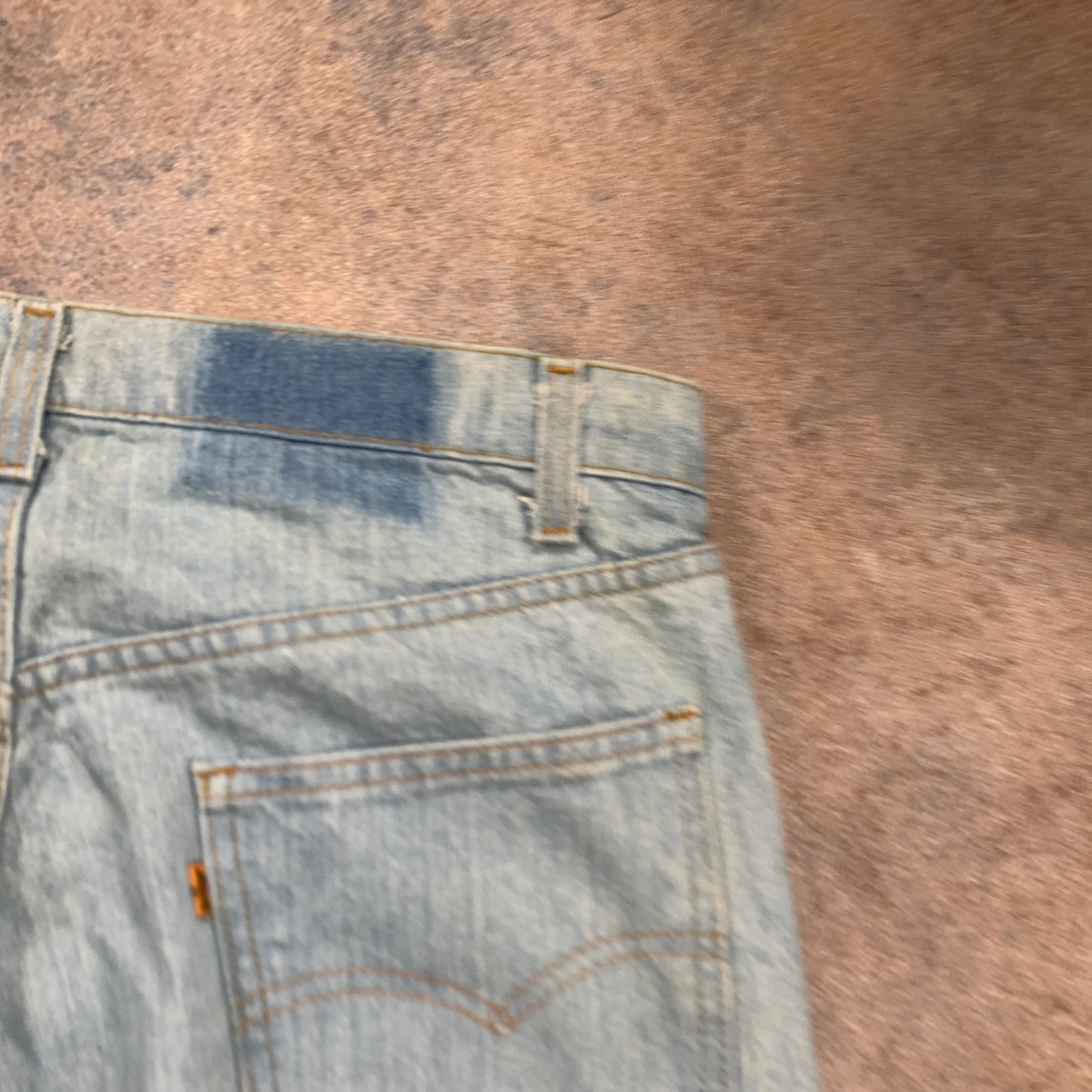 Vintage 1970s LEVI'S Jeans W36 L30 Mens Regular Fit Straight Blue