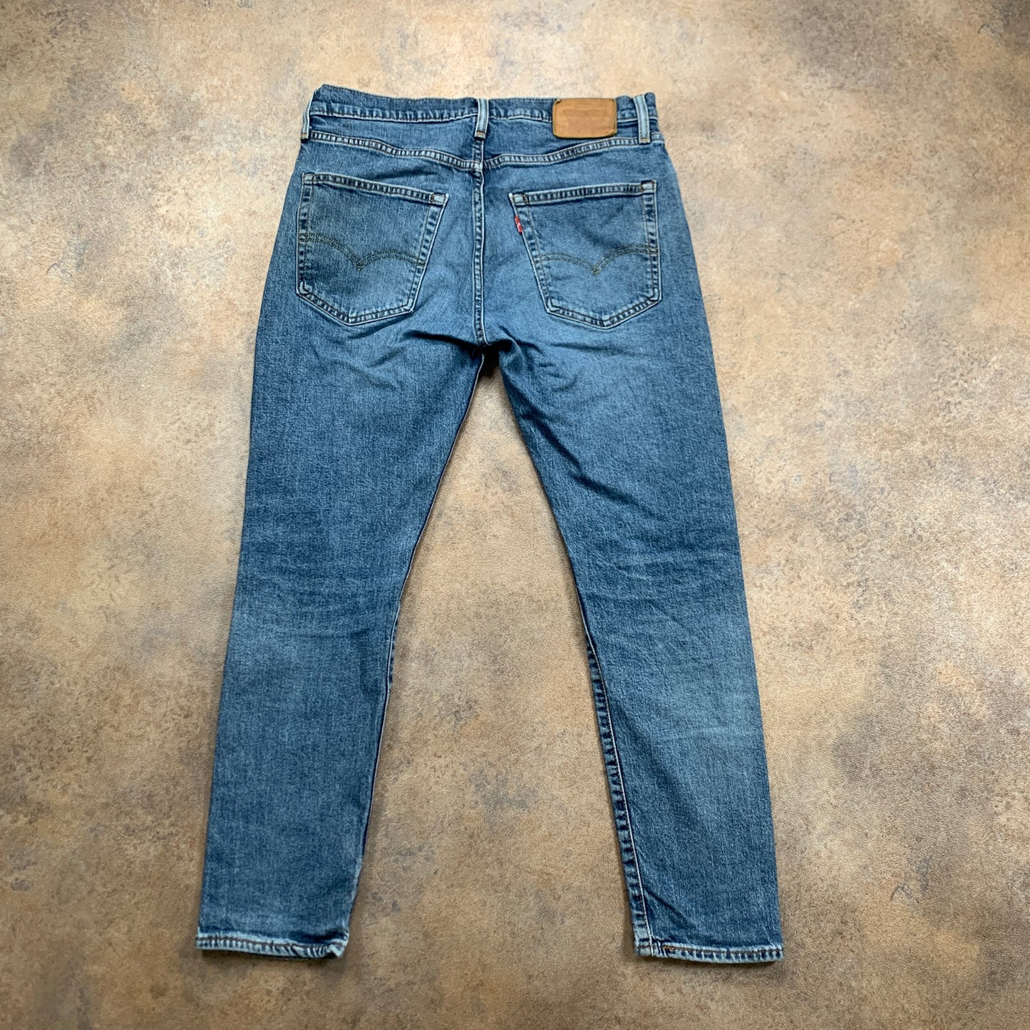 LEVI'S 512 Jeans W32 L28 Mens Slim Fit Tapered Blue