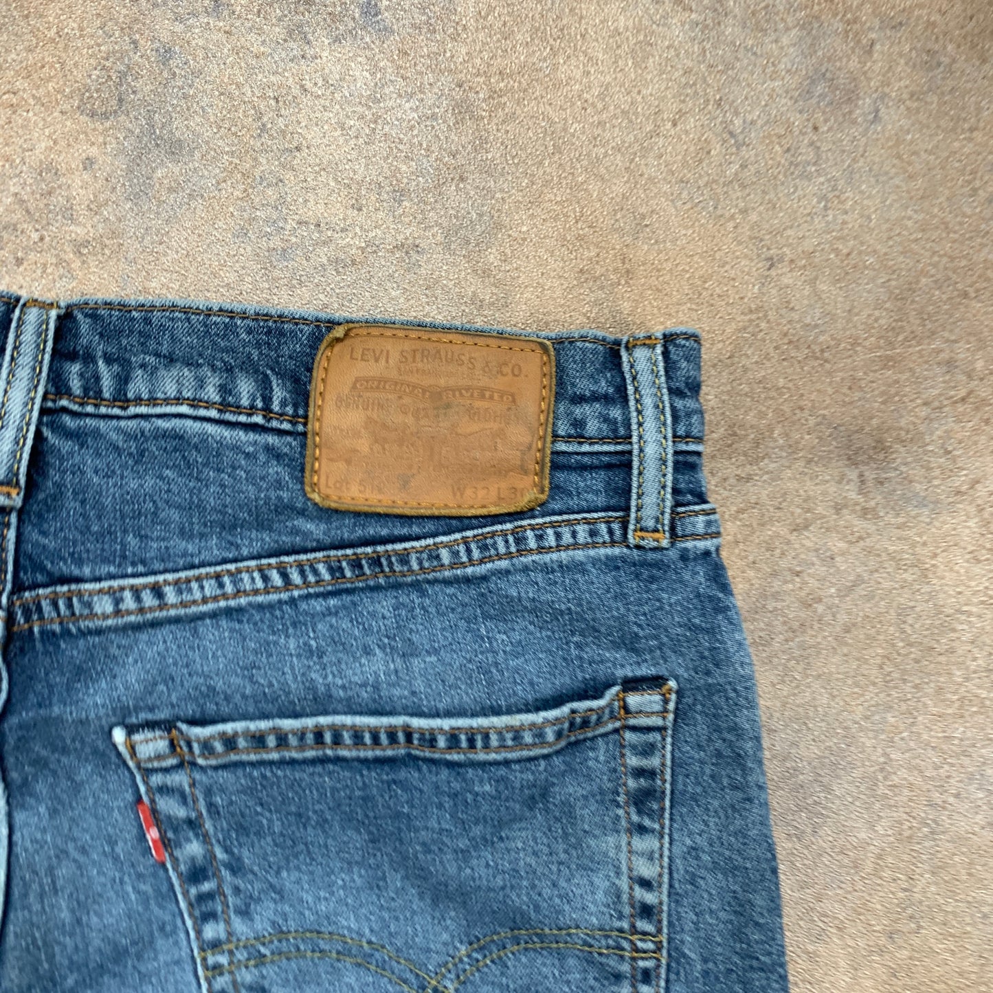 LEVI'S 512 Jeans W32 L28 Mens Slim Fit Tapered Blue