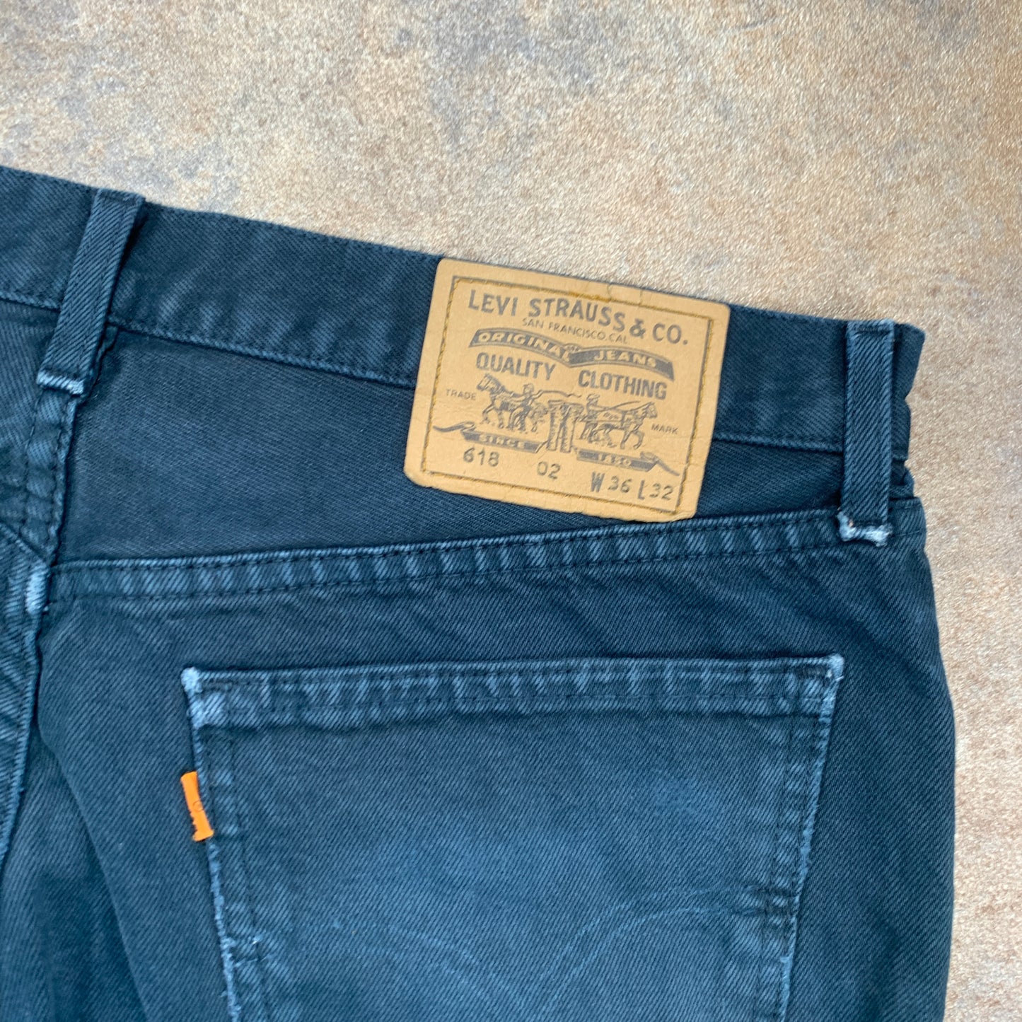 Vintage LEVI'S 618 Jeans W36 L32 Mens Regular Fit Blue 70s