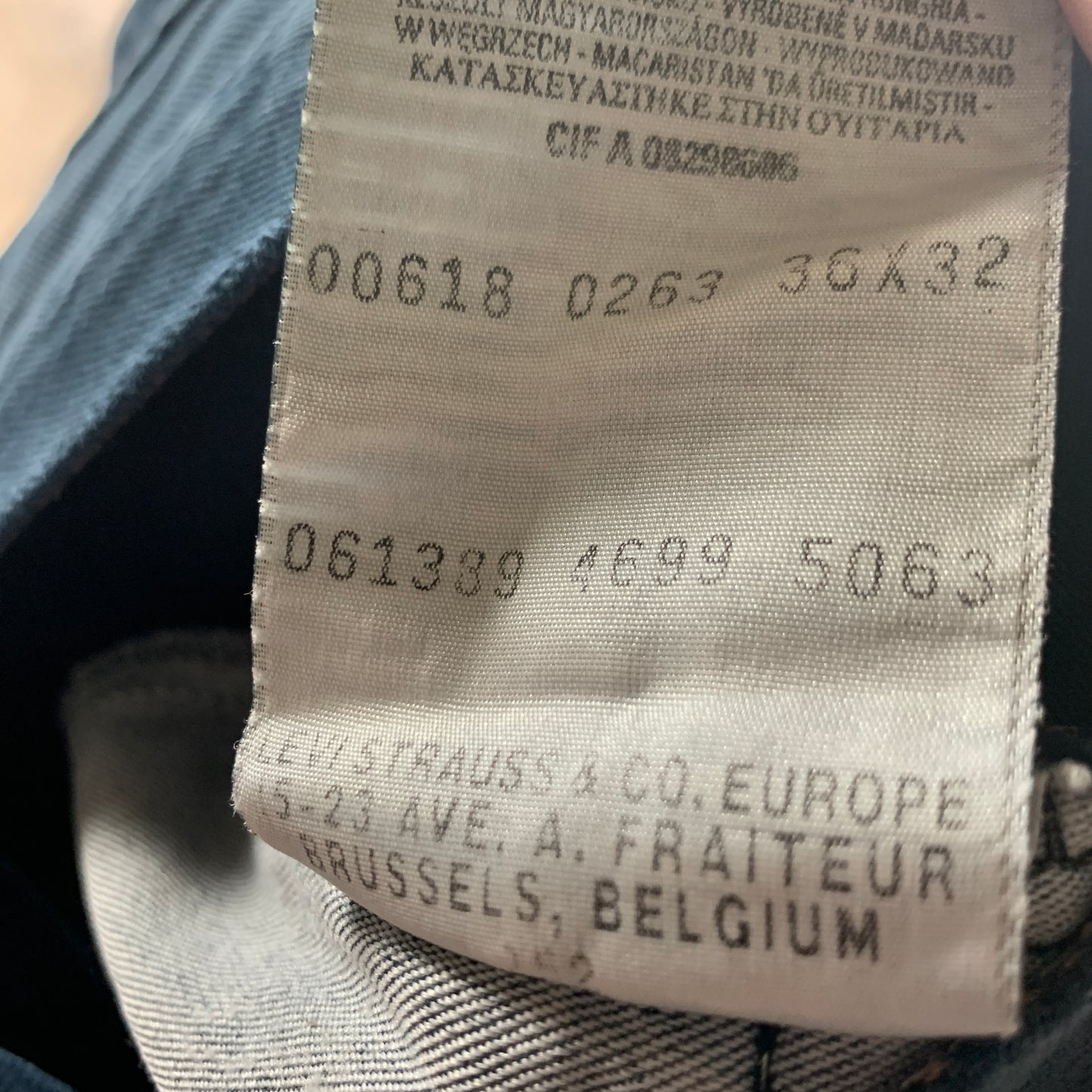 Vintage LEVI'S 618 Jeans W36 L32 Mens Regular Fit Blue 70s