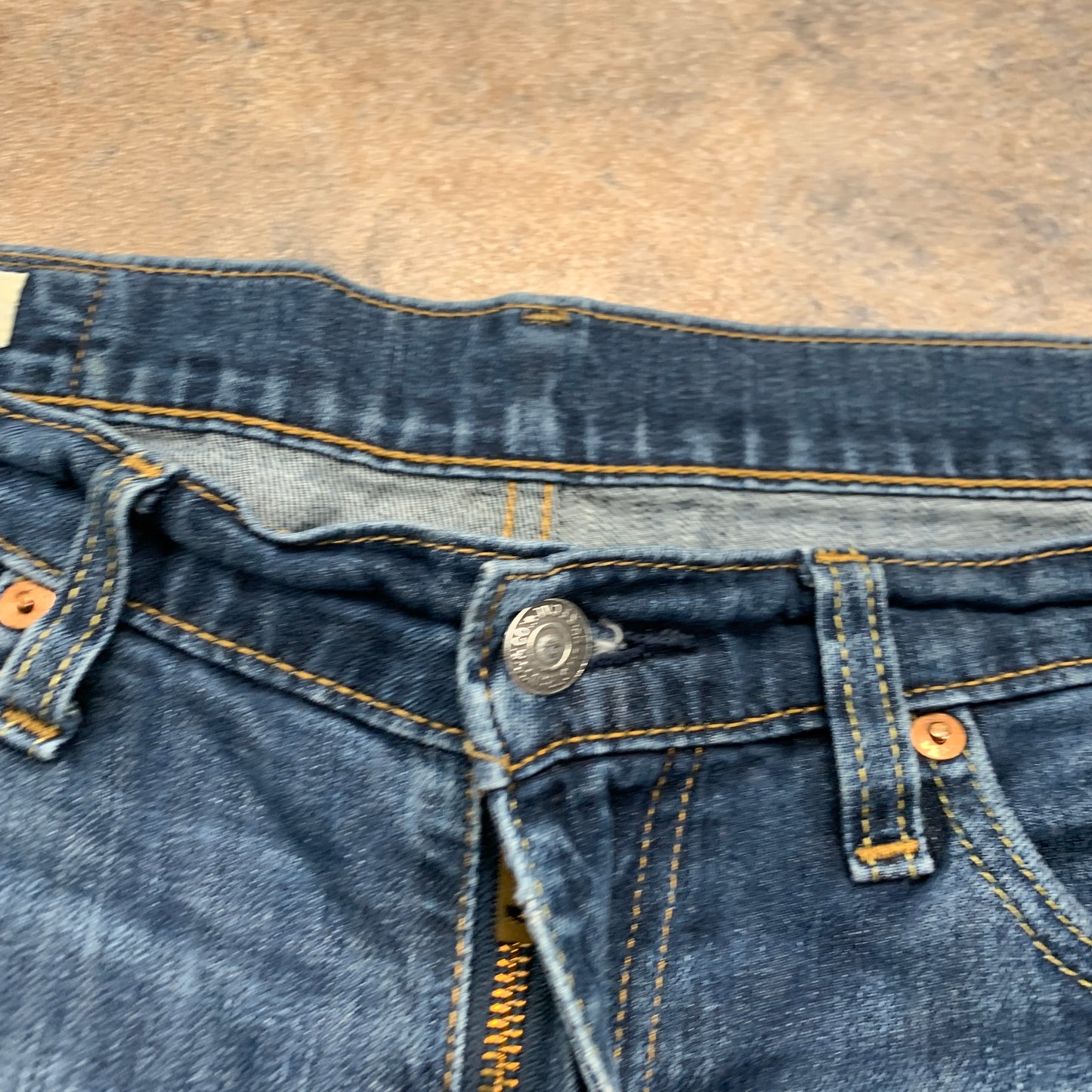 LEVI'S 514 Jeans W35 L32 Mens Regular Fit Straight Blue