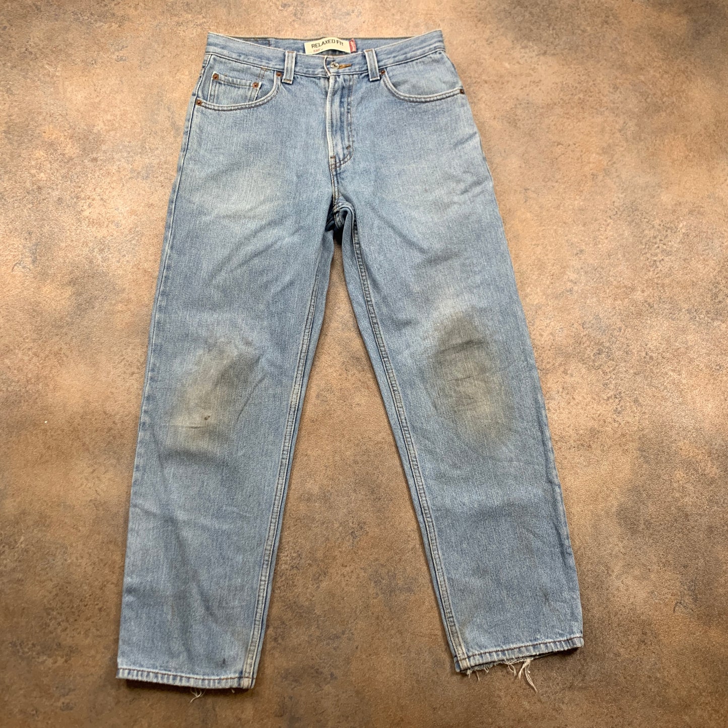 Vintage LEVI'S 550 Jeans W30 L29 Mens Relaxed Fit Straight Blue