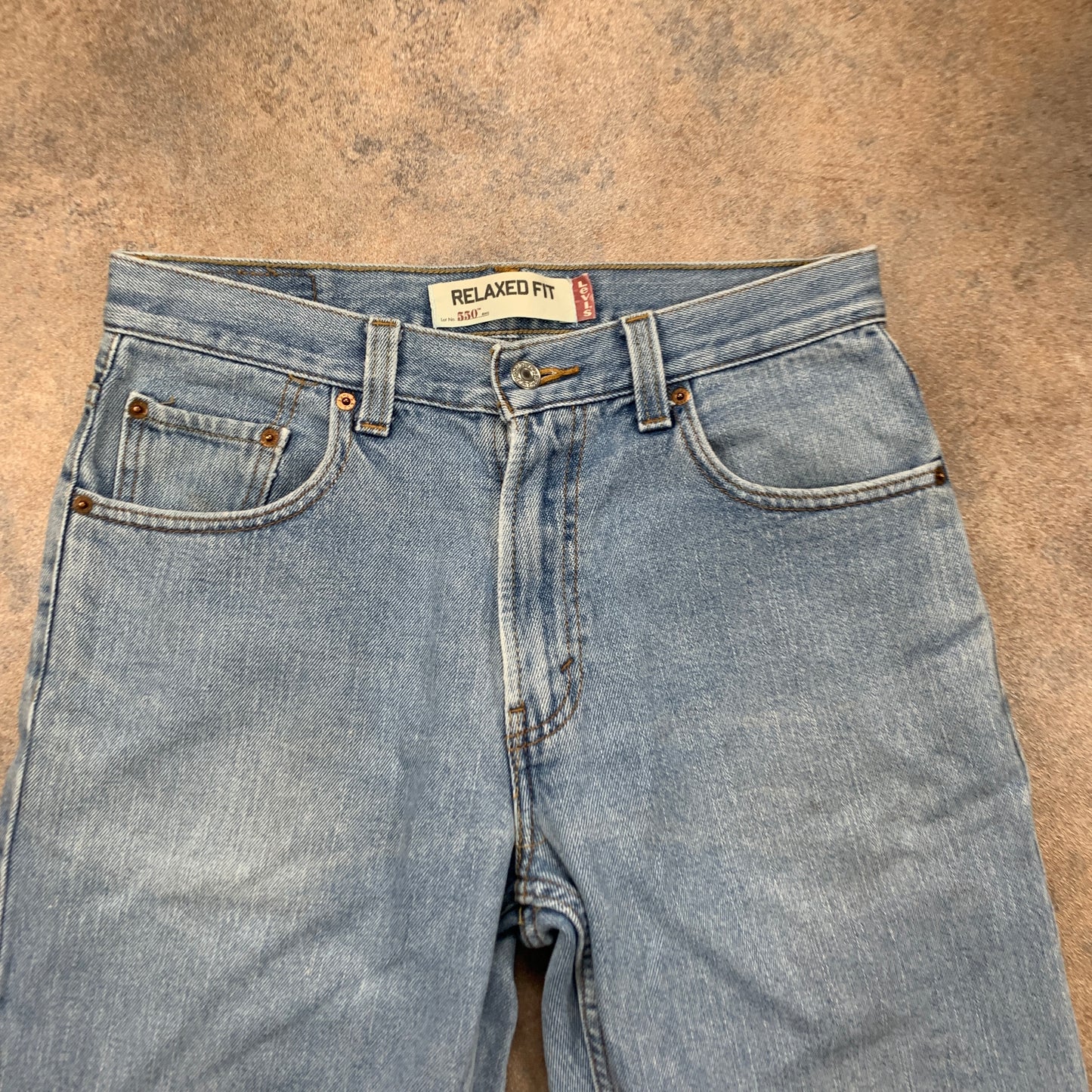 Vintage LEVI'S 550 Jeans W30 L29 Mens Relaxed Fit Straight Blue