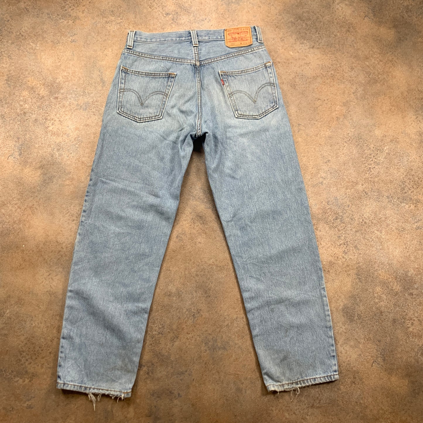 Vintage LEVI'S 550 Jeans W30 L29 Mens Relaxed Fit Straight Blue