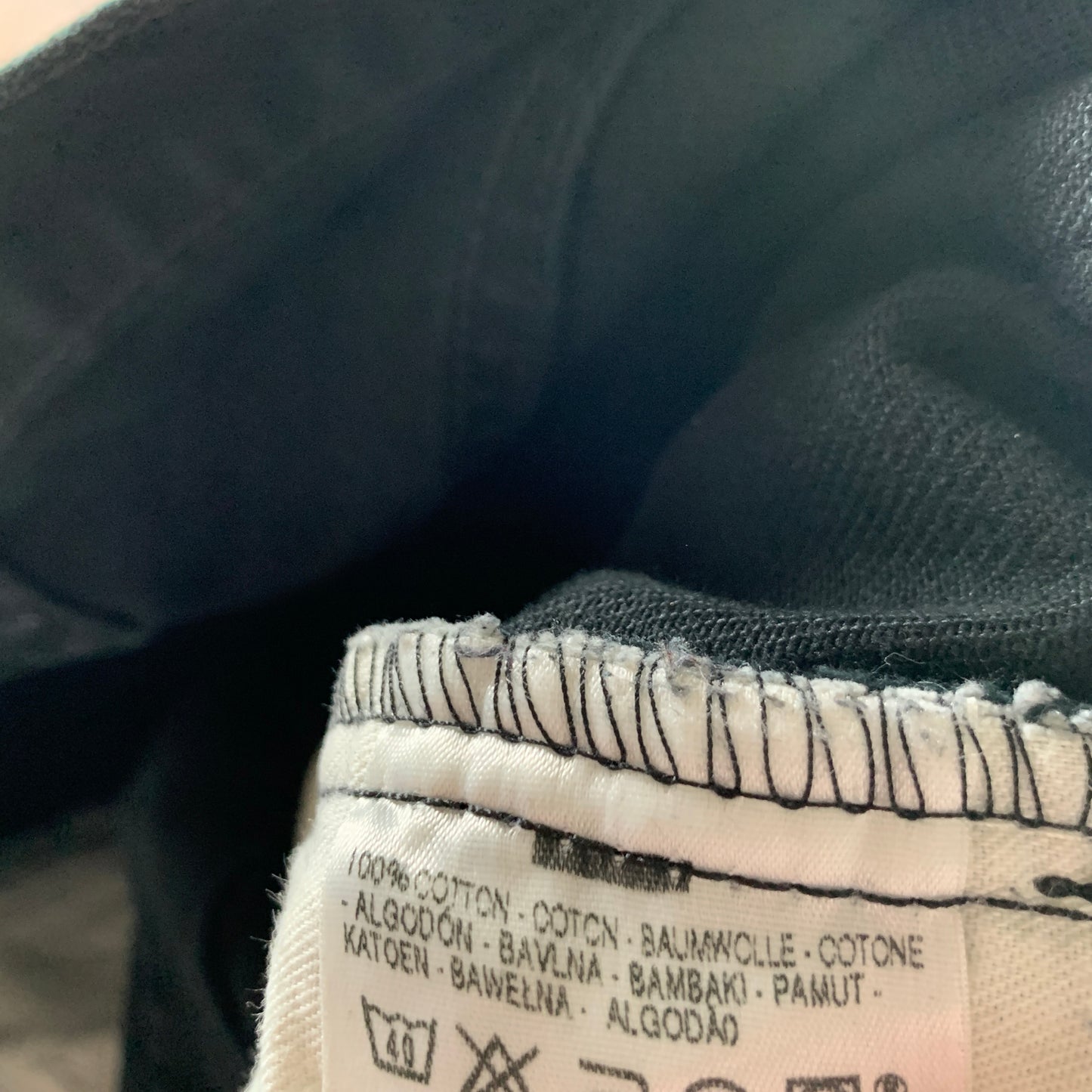 Vintage LEVI'S 751 Jeans W34 L30 Mens Regular Fit Straight Black