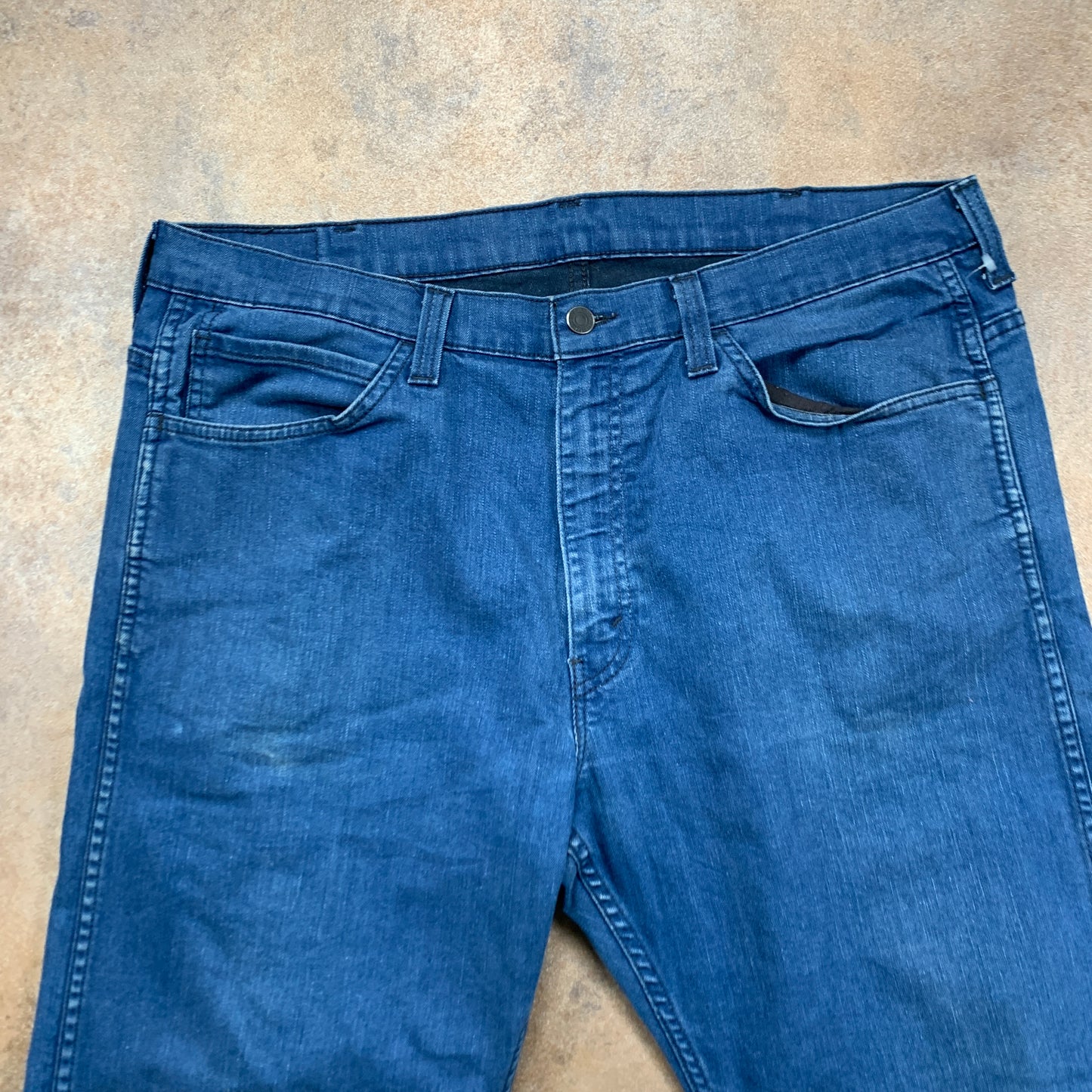 LEVI'S 569 Jeans W38 L28 Mens Relaxed Fit Straight Blue
