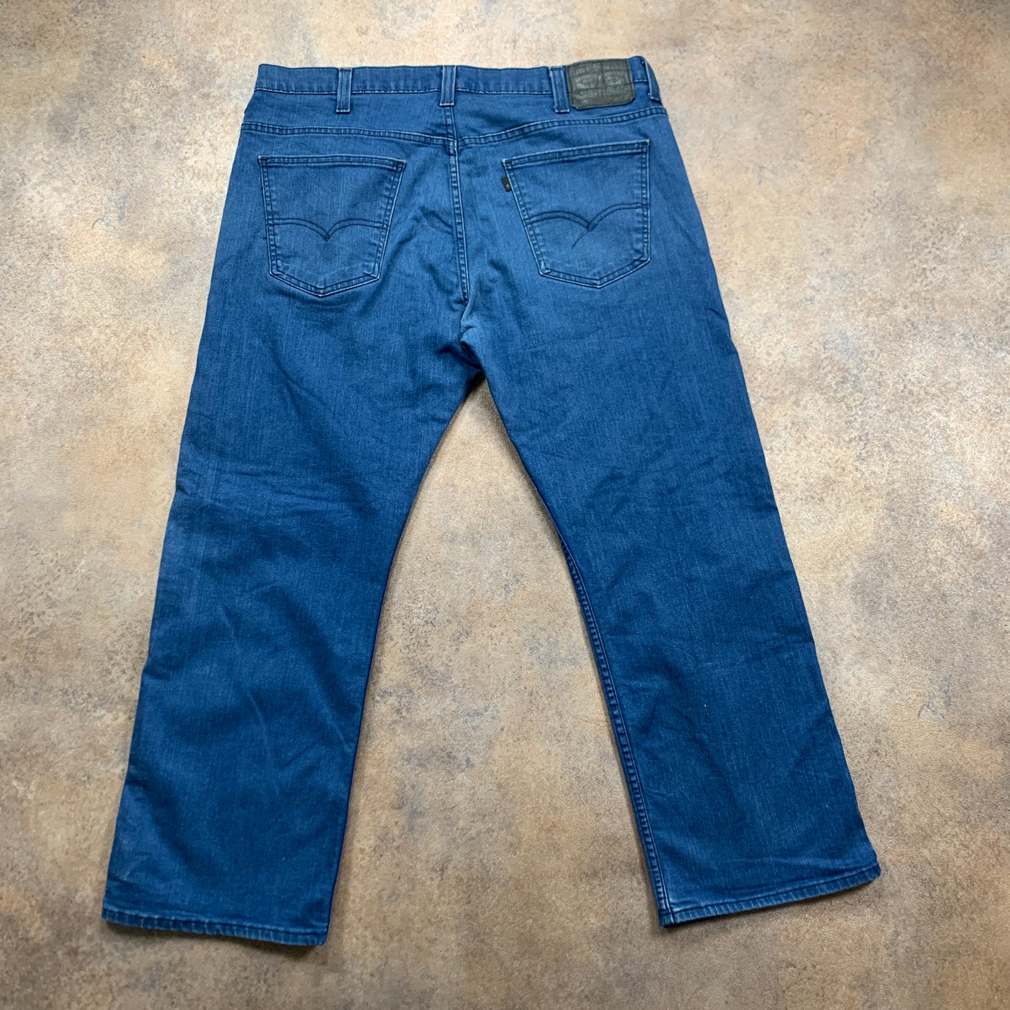 LEVI'S 569 Jeans W38 L28 Mens Relaxed Fit Straight Blue
