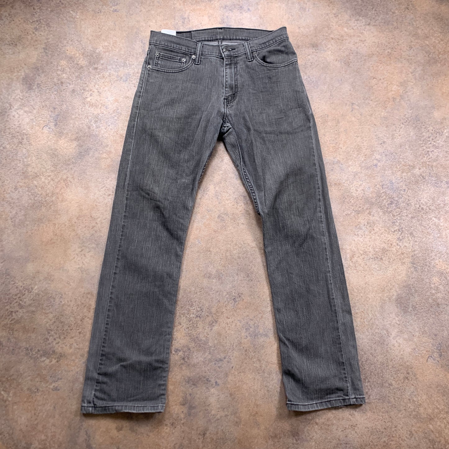 LEVI'S 514 Jeans W30 L30 Mens Regular Fit Straight Grey