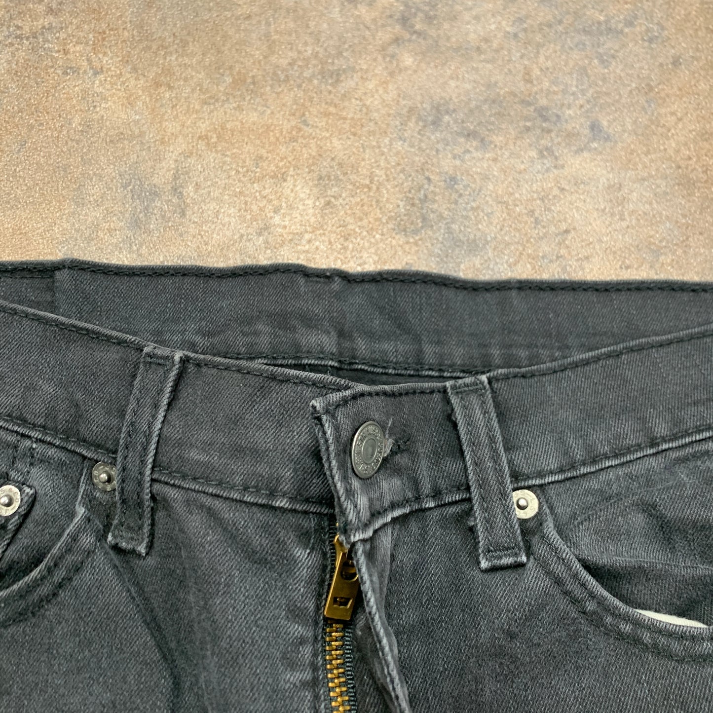 LEVI'S 514 Jeans W32 L31 Mens Regular Fit Straight Grey
