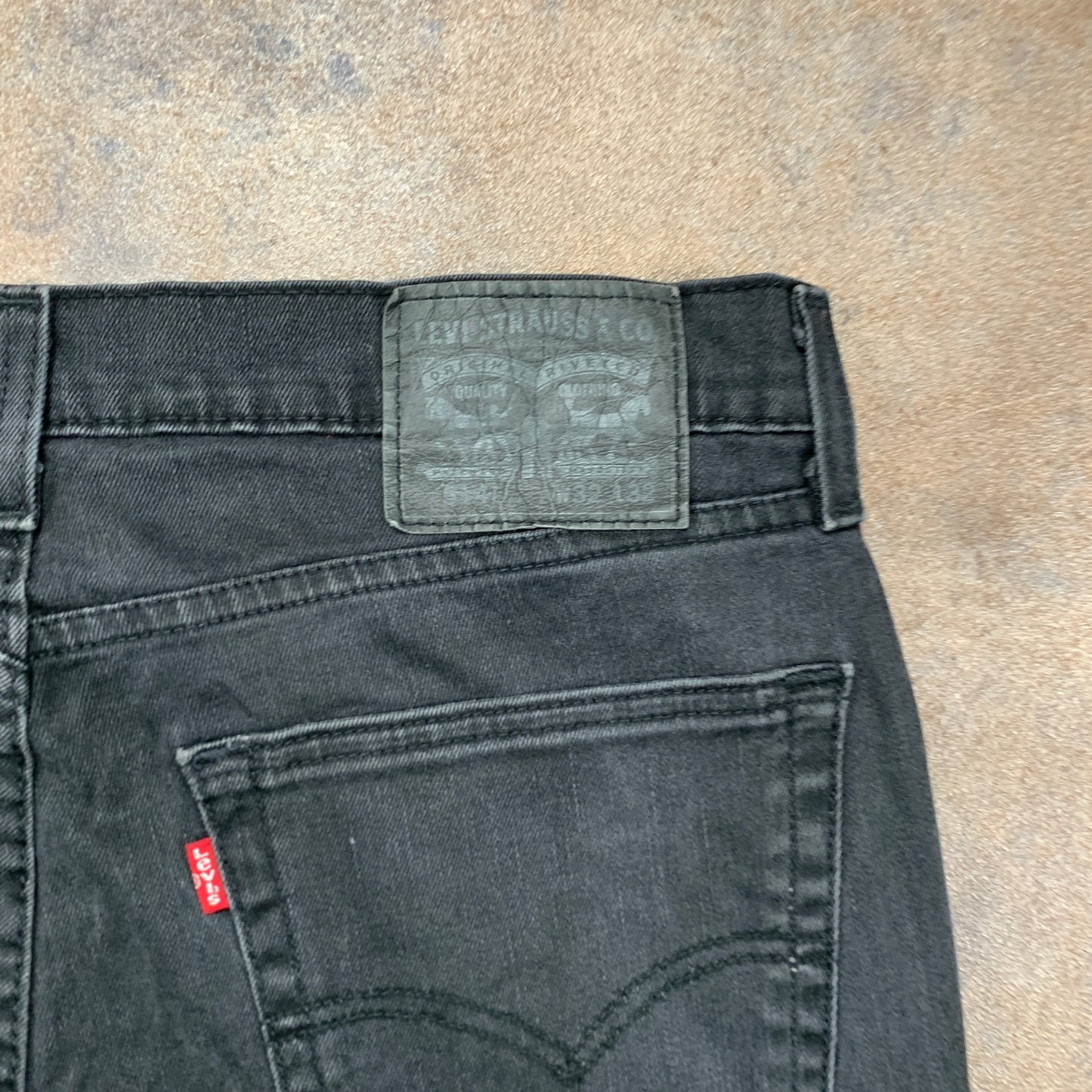 LEVI'S 514 Jeans W32 L31 Mens Regular Fit Straight Grey