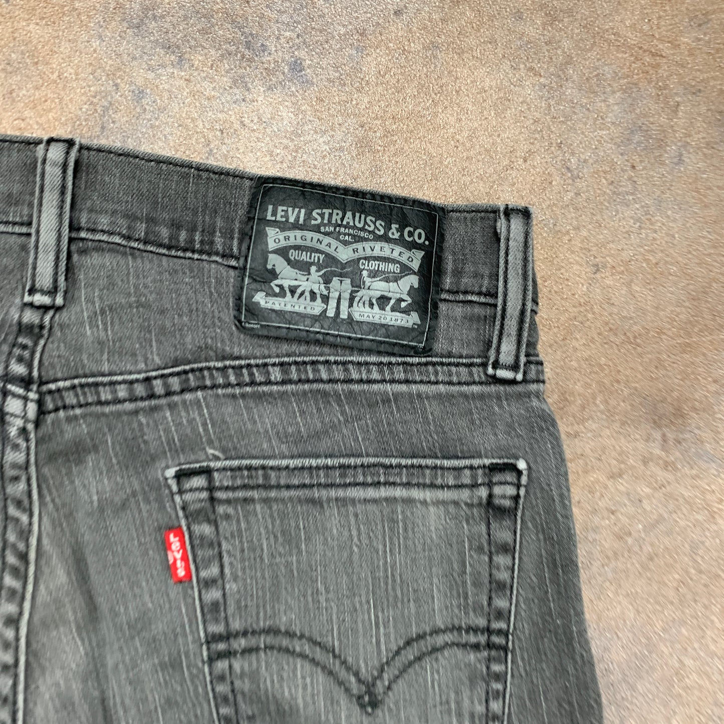 LEVI'S 514 Jeans W30 L30 Mens Regular Fit Straight Grey