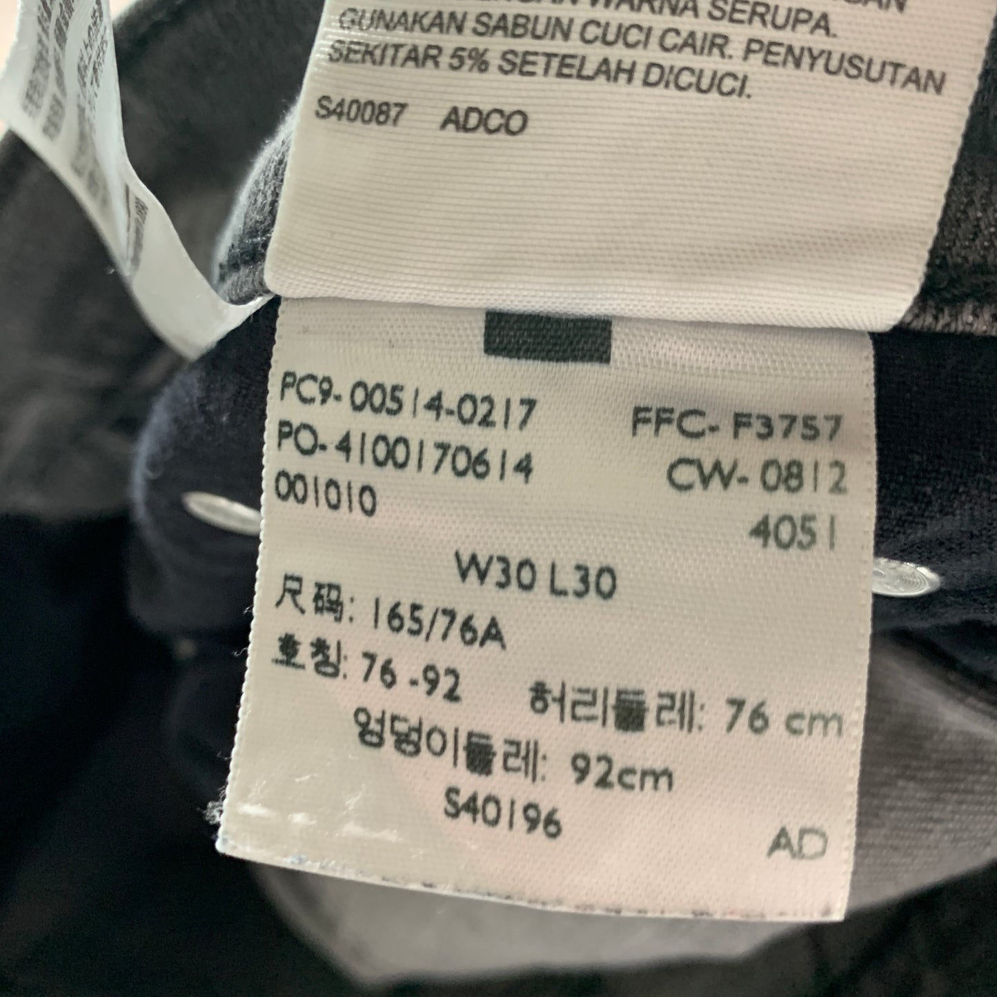 LEVI'S 514 Jeans W30 L30 Mens Regular Fit Straight Grey