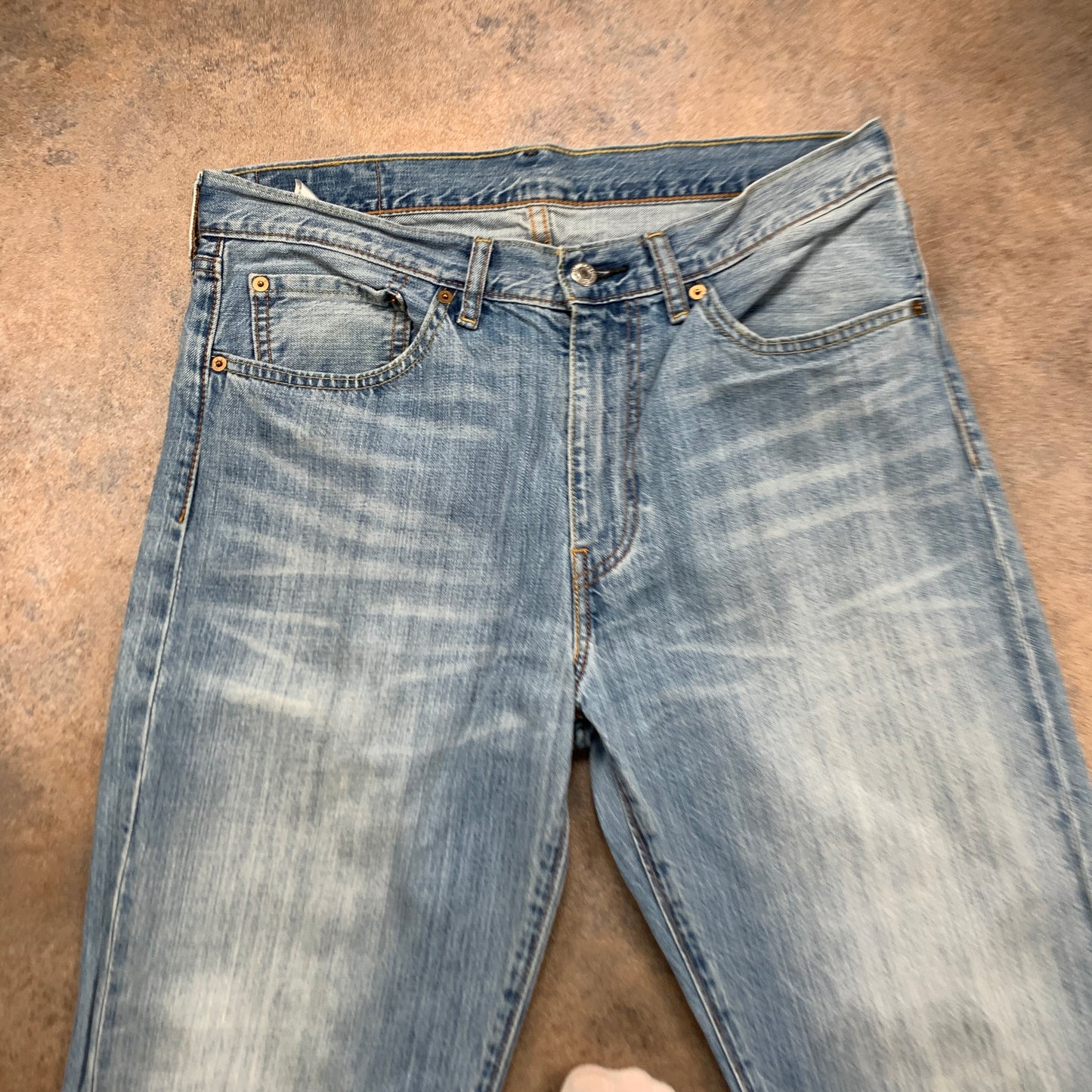 LEVI'S 751 Jeans W34 L32 Mens Regular Fit Straight Blue