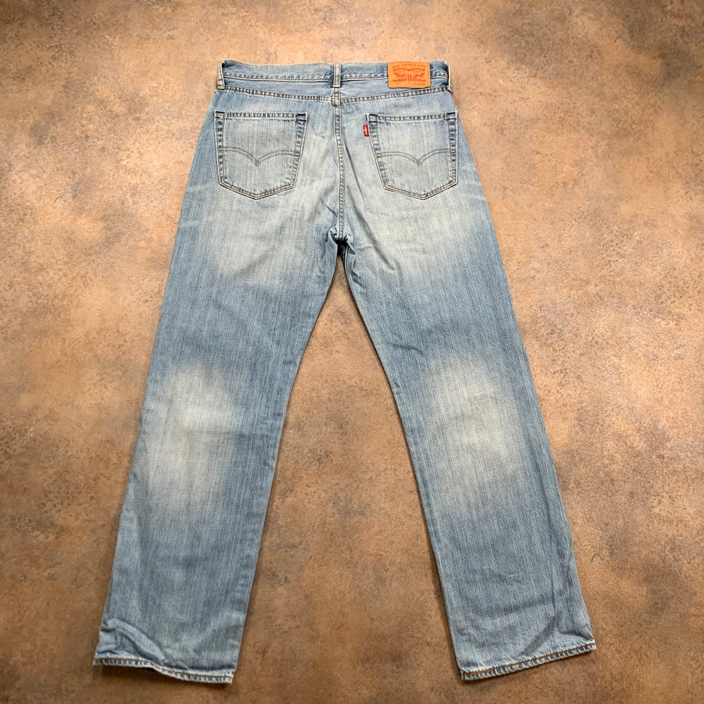 LEVI'S 751 Jeans W34 L32 Mens Regular Fit Straight Blue