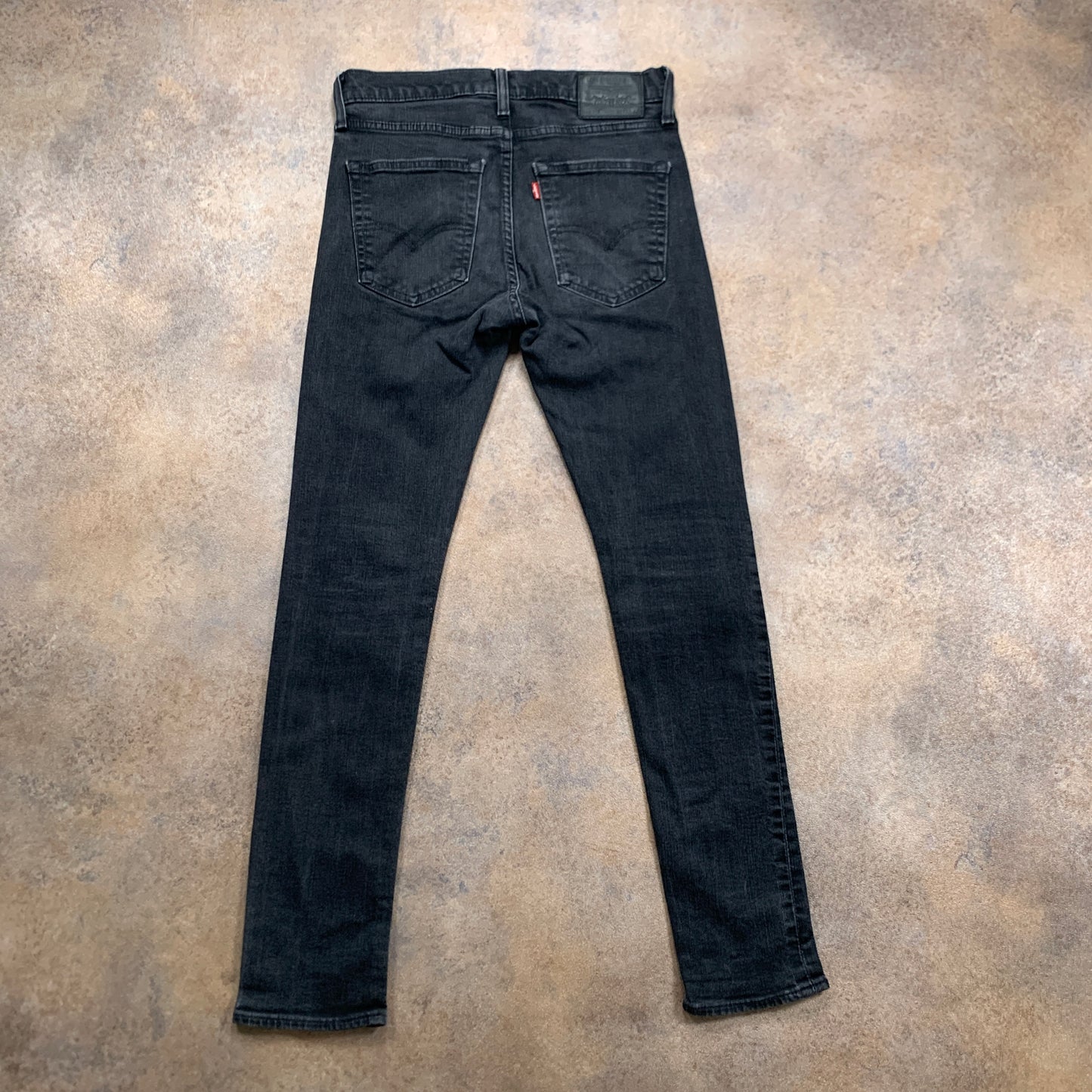 LEVI'S 519 Jeans W30 L30 Mens Skinny Fit Grey