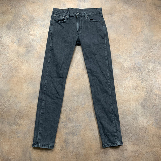 LEVI'S 519 Jeans W30 L30 Mens Skinny Fit Grey