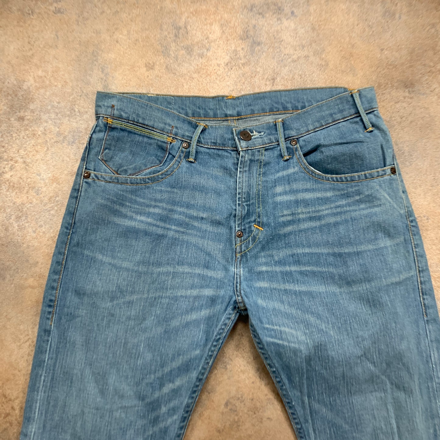 Vintage LEVI'S 504 Jeans W32 L28 Mens Regular Fit Straight Blue