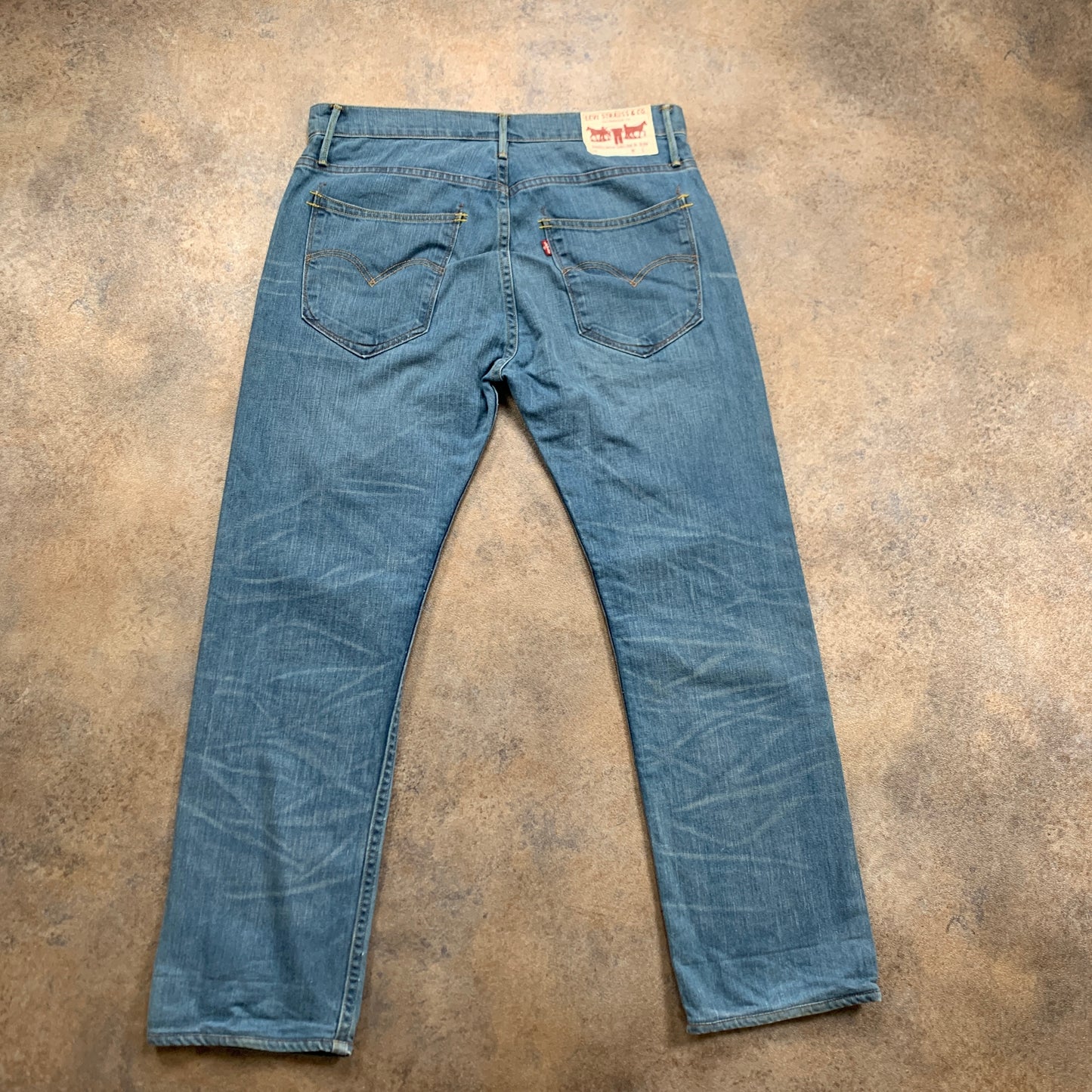 Vintage LEVI'S 504 Jeans W32 L28 Mens Regular Fit Straight Blue