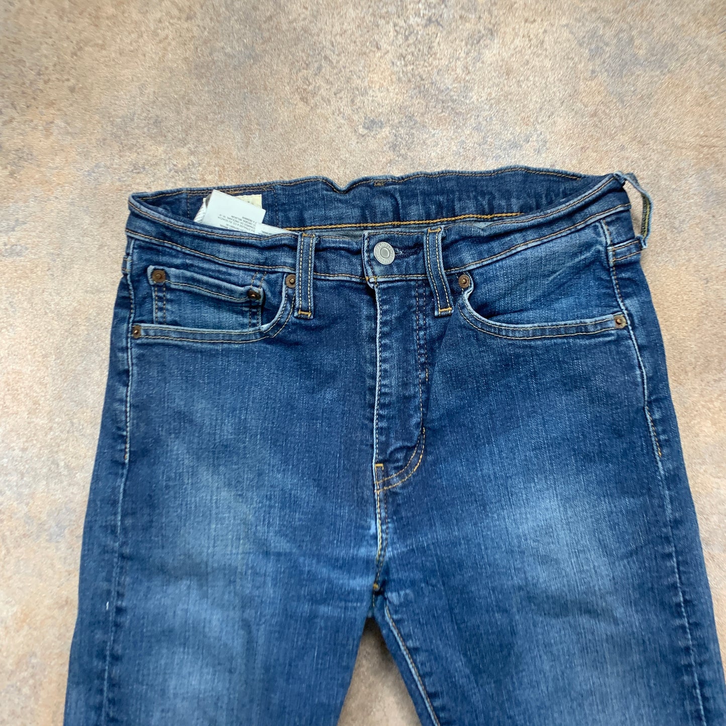 LEVI'S 519 Jeans W30 L30 Mens Skinny Fit Blue