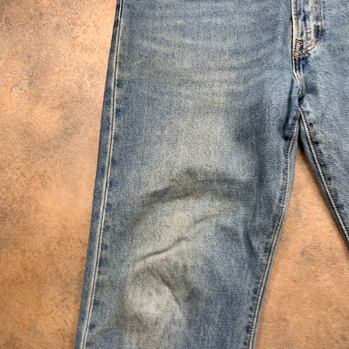 LEVI'S 551 Jeans W37 L34 Mens Relaxed Fit Straight Blue