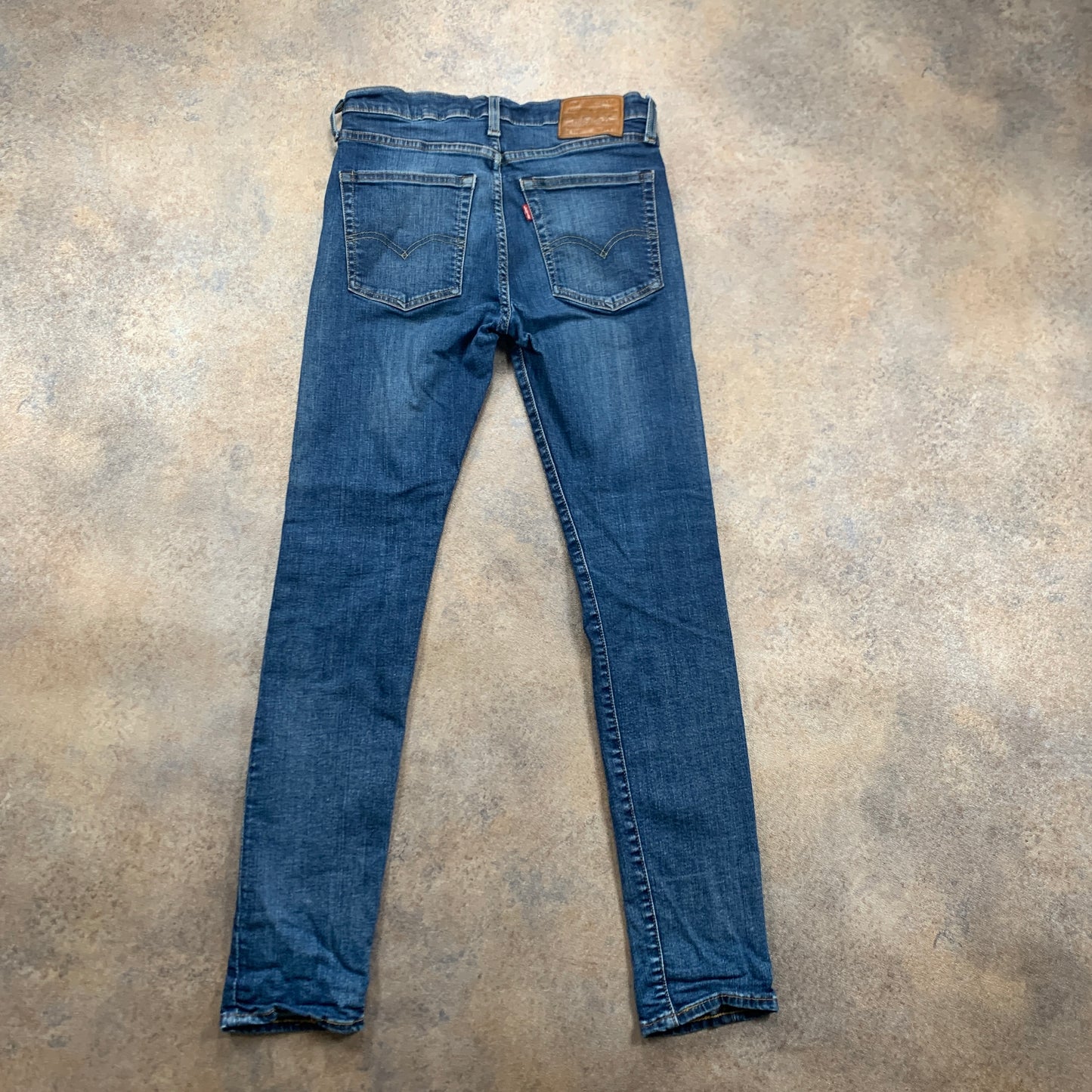 LEVI'S 519 Jeans W30 L30 Mens Skinny Fit Blue