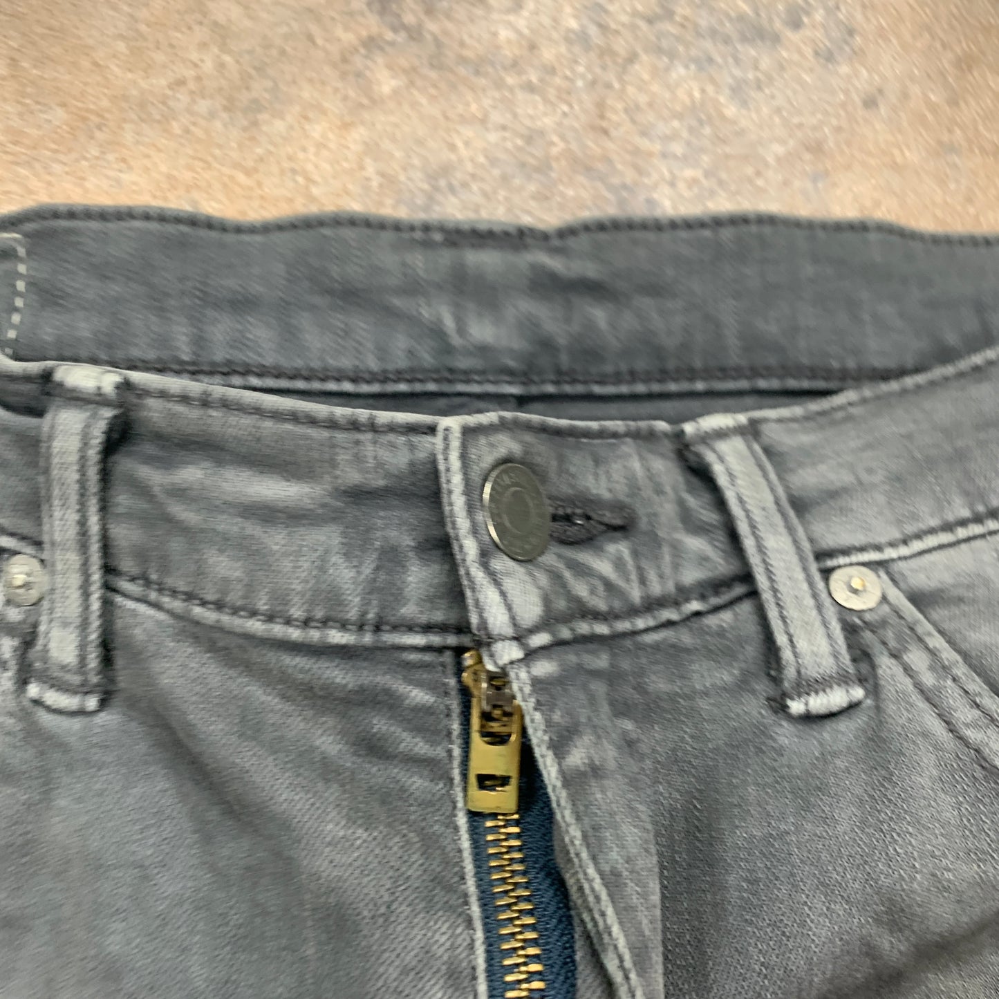 LEVI'S 510 Jeans W32 L30 Mens Skinny Fit Grey