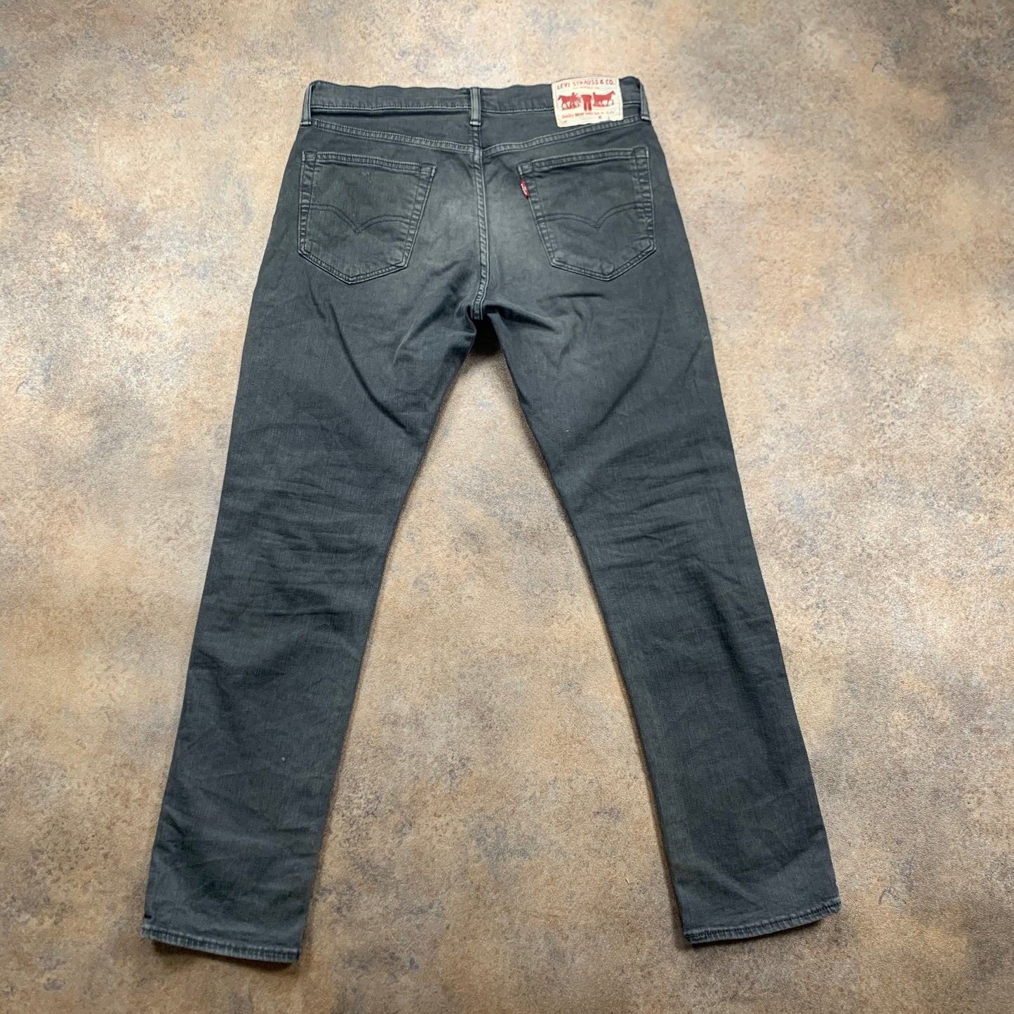 LEVI'S 510 Jeans W32 L30 Mens Skinny Fit Grey