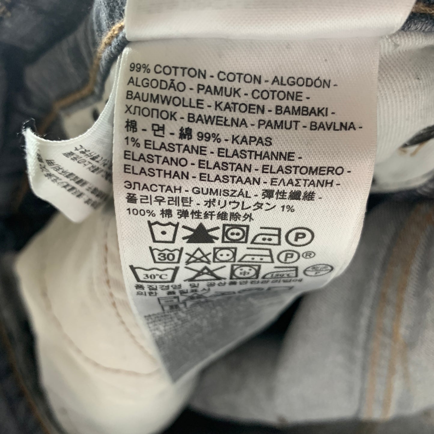 LEVI'S 504 Jeans W32 L31 Mens Regular Fit Straight Grey