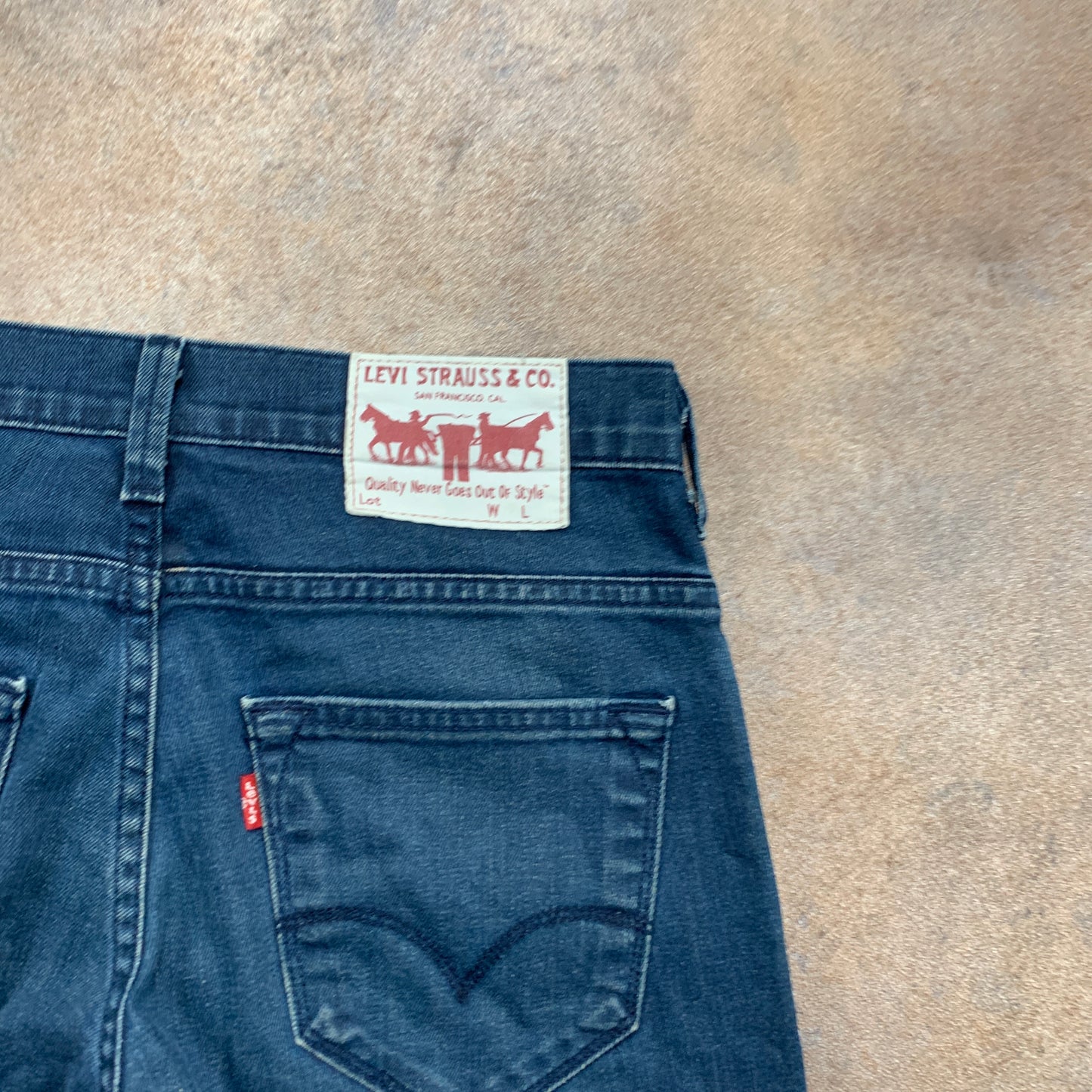 Vintage LEVI'S 506 Jeans W28 L28 Mens Regular Fit Straight Blue