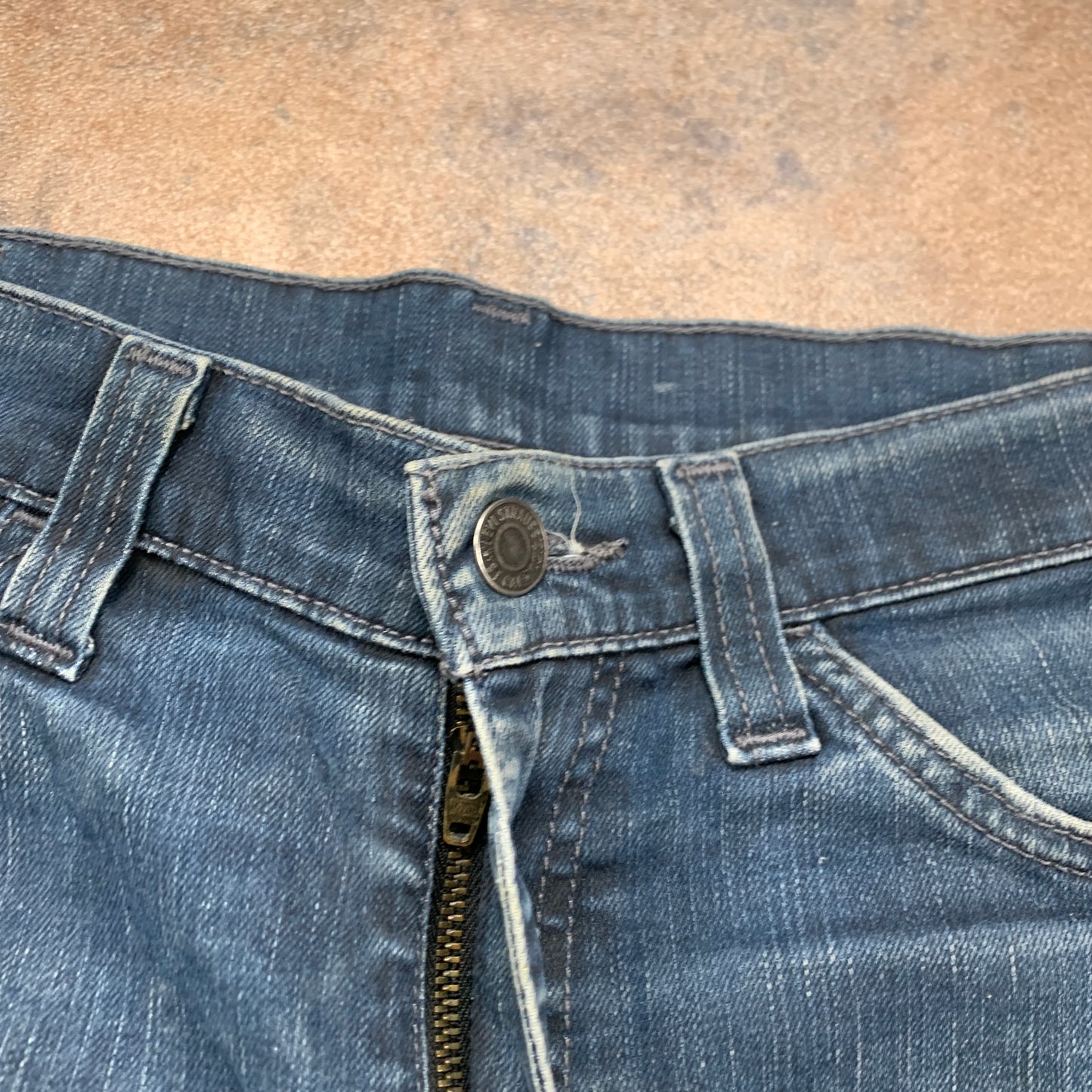 LEVI'S 508 Jeans W30 L32 Mens Slim Fit Straight Blue
