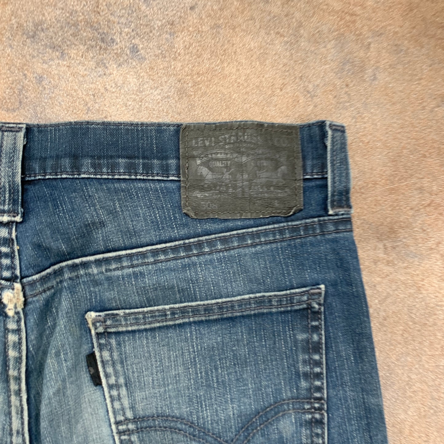 LEVI'S 508 Jeans W30 L32 Mens Slim Fit Straight Blue
