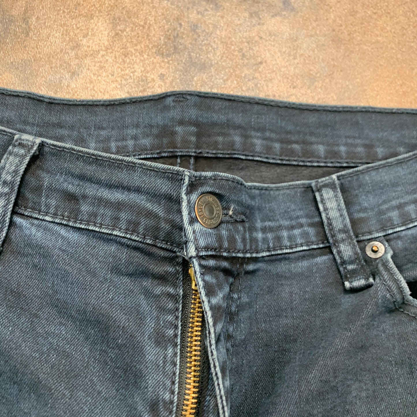 LEVI'S 504 Jeans W38 L31 Mens Regular Fit Straight Blue