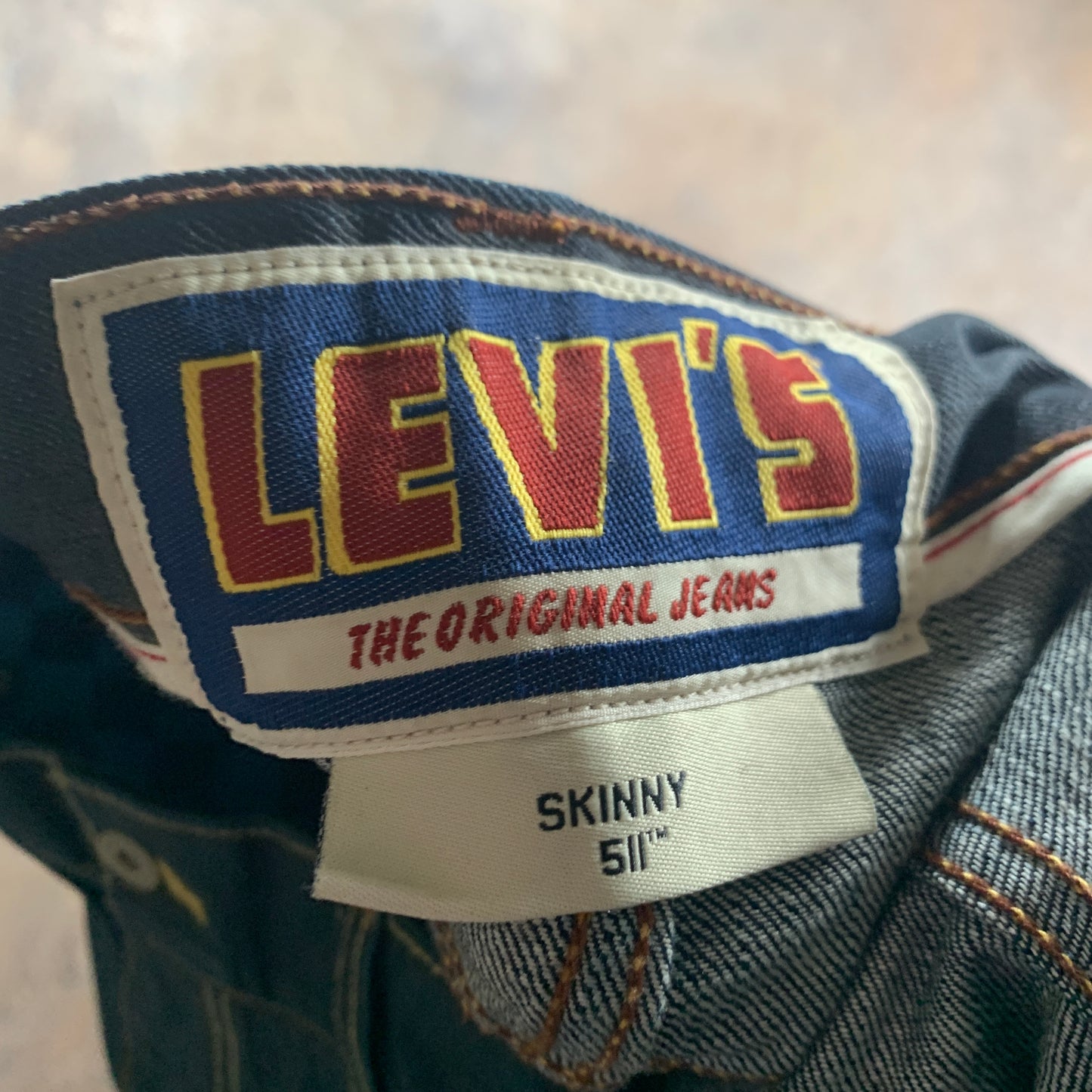 Vintage LEVI'S 511 Jeans W36 L32 Mens Slim Fit Blue
