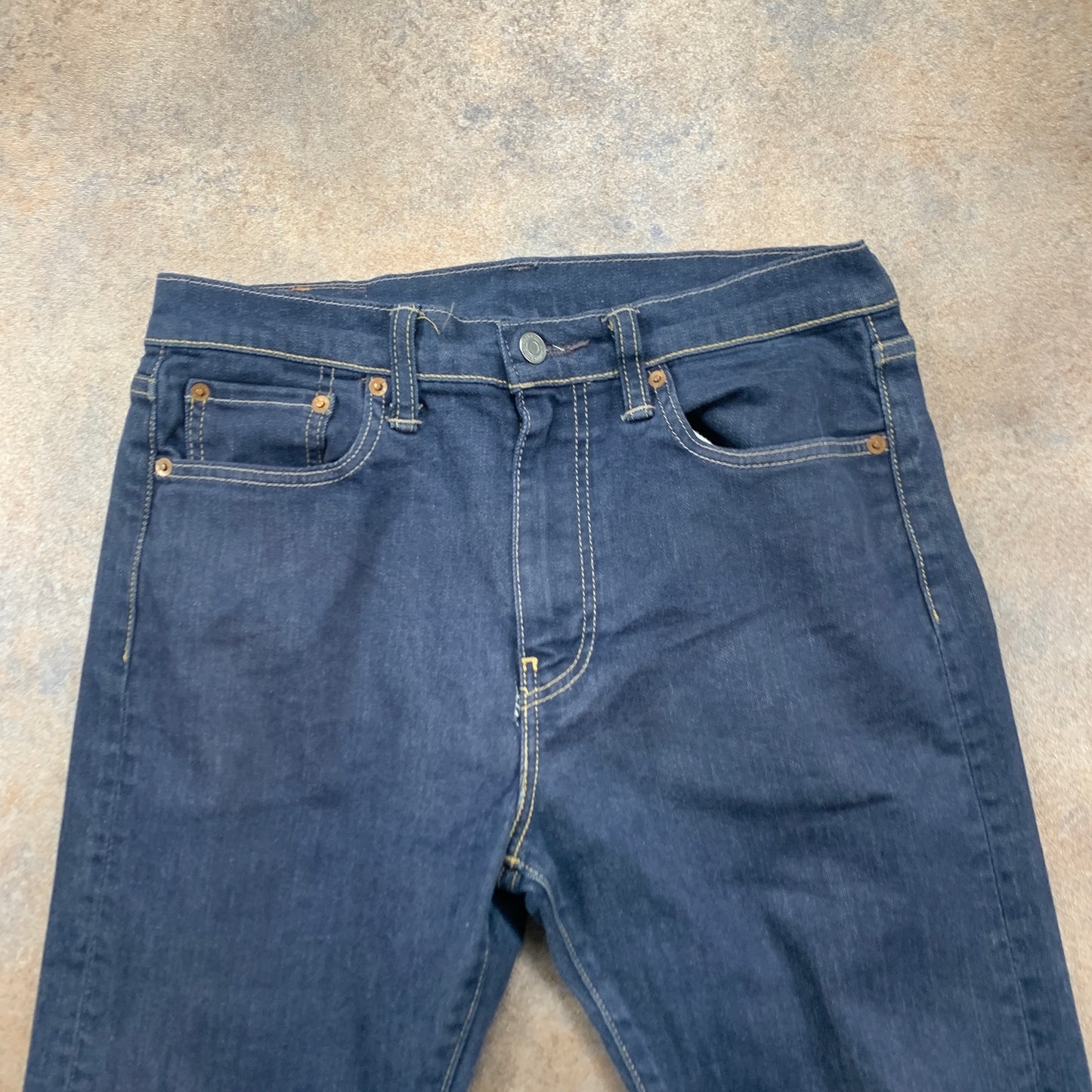 LEVI'S 522 Jeans W30 L30 Mens Slim Fit Tapered Blue