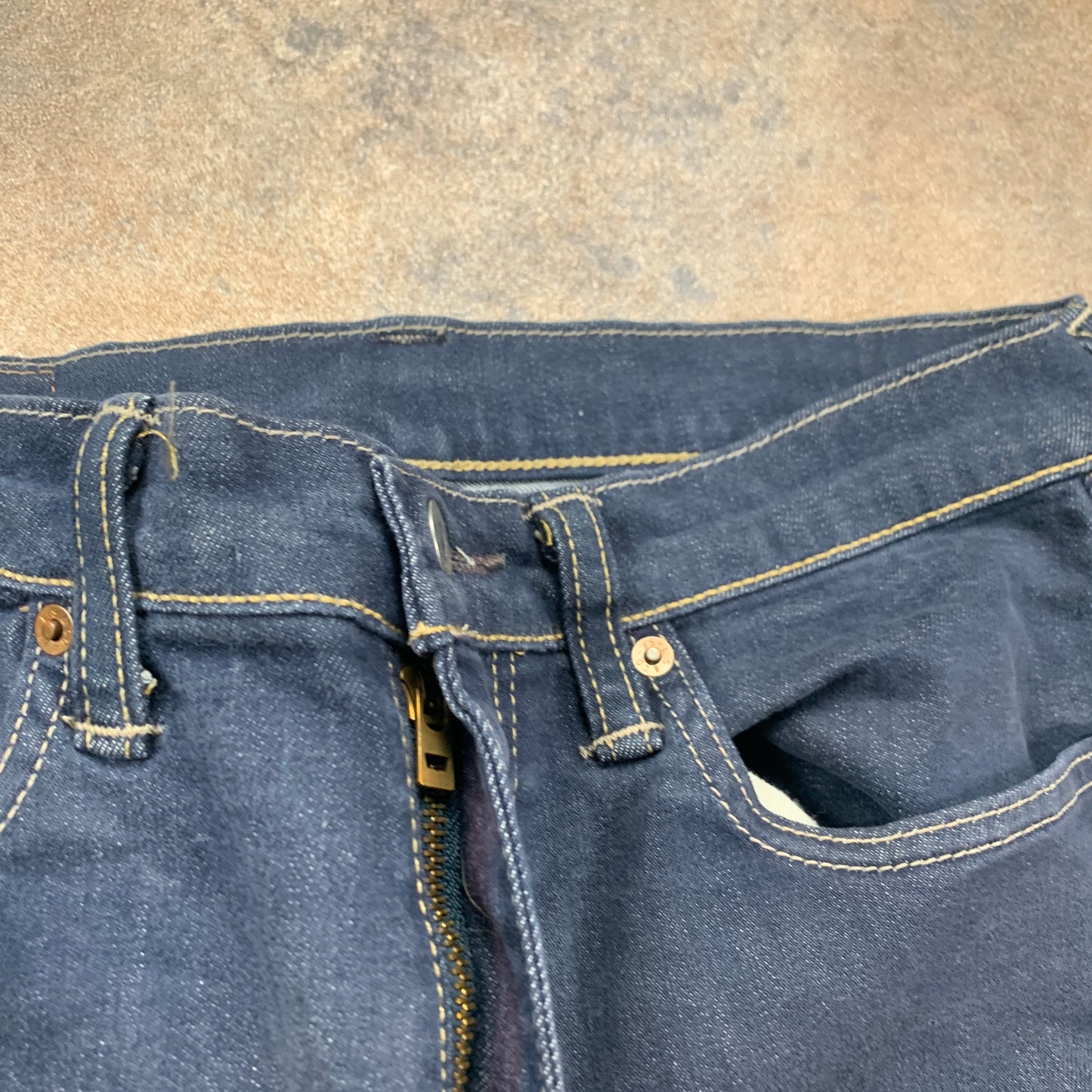LEVI'S 522 Jeans W30 L30 Mens Slim Fit Tapered Blue