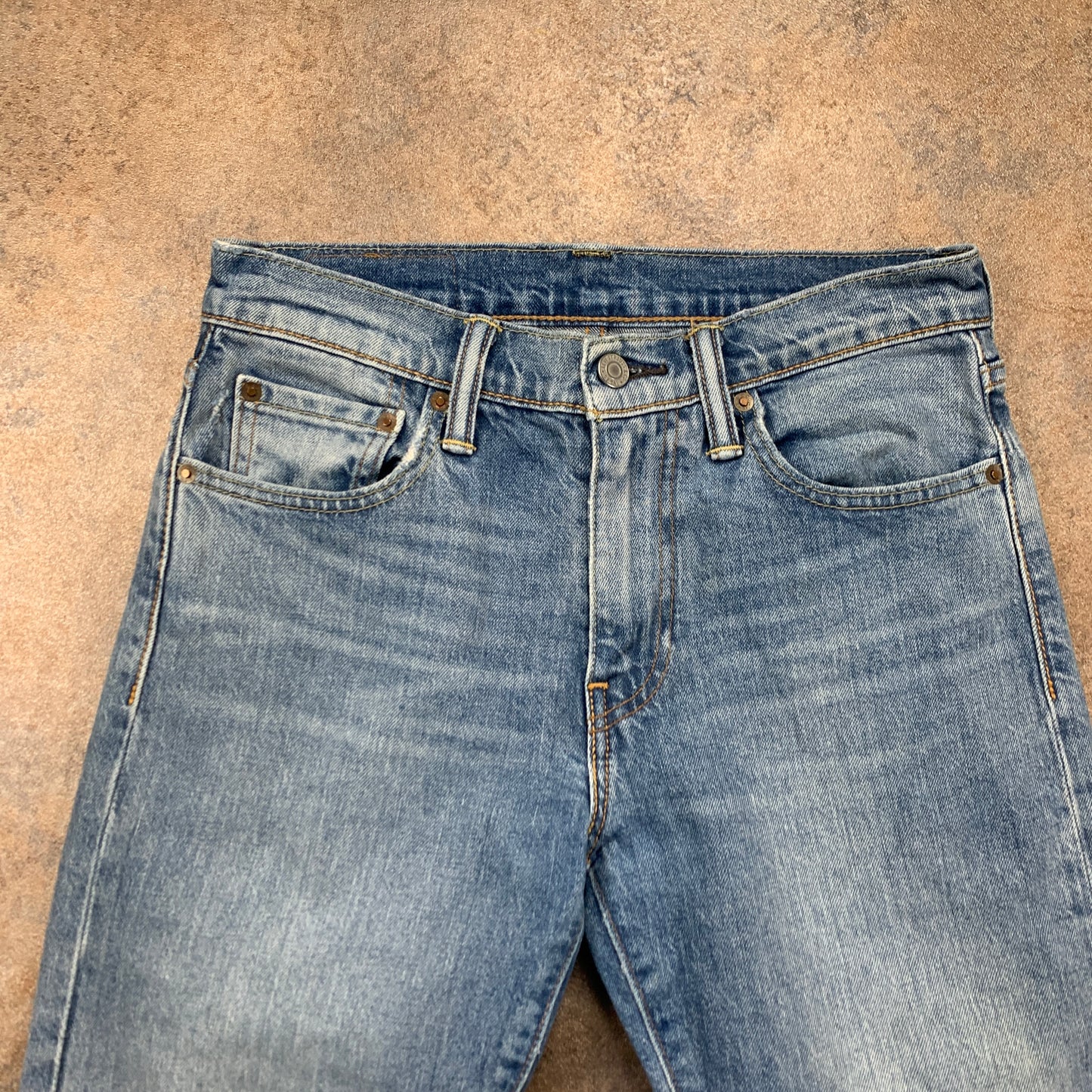 LEVI'S 512 Jeans W28 L31 Mens Slim Fit Tapered Blue