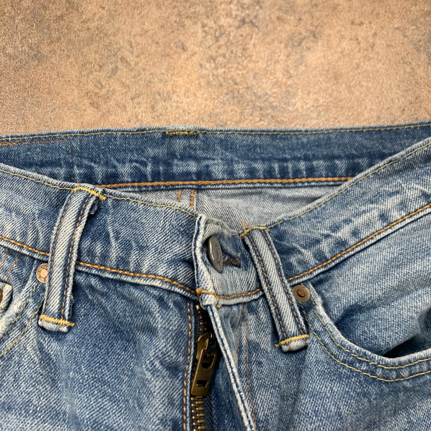 LEVI'S 512 Jeans W28 L31 Mens Slim Fit Tapered Blue