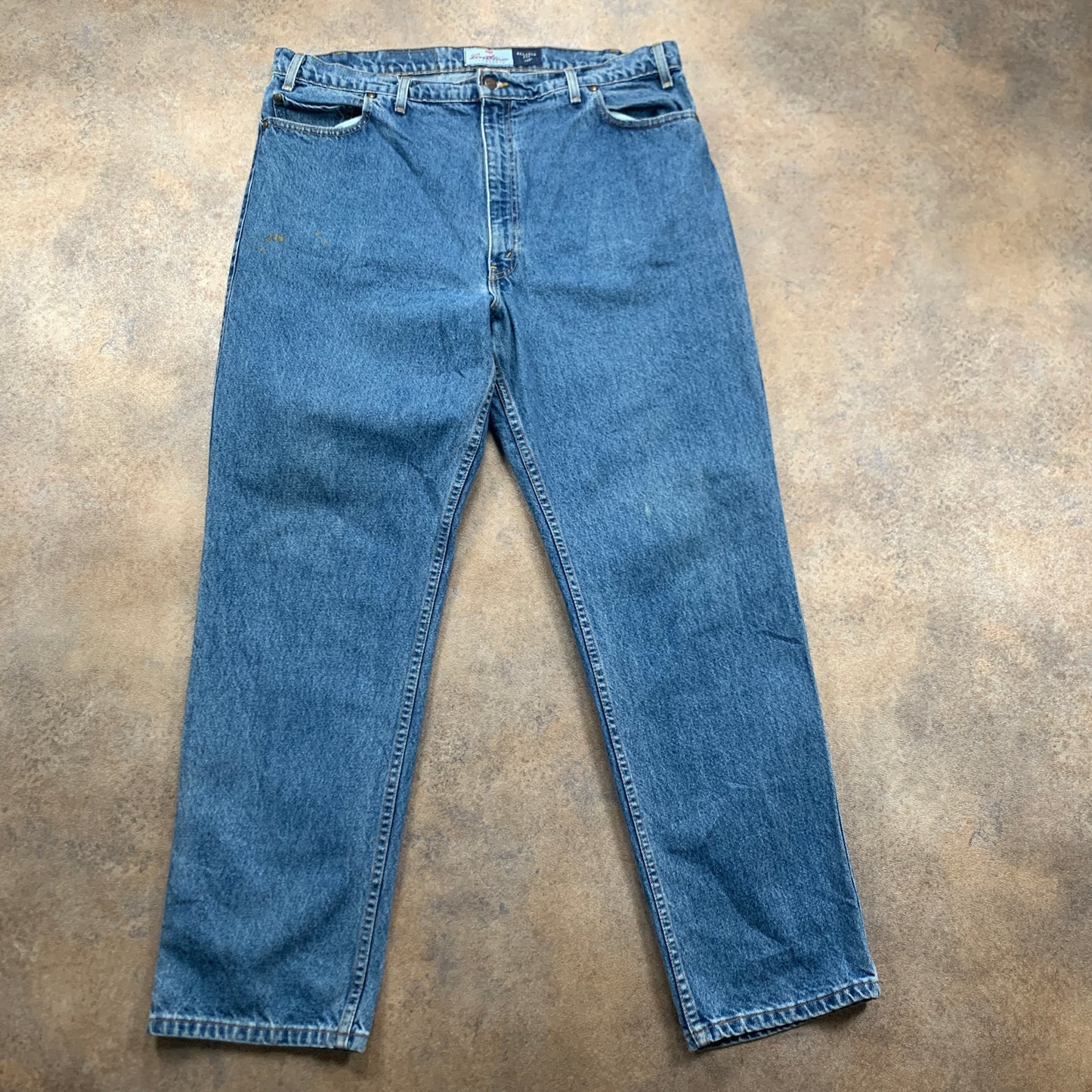 Vintage LEVI'S 540 Signature Jeans W42 L32 Mens Relaxed Fit Straight Blue