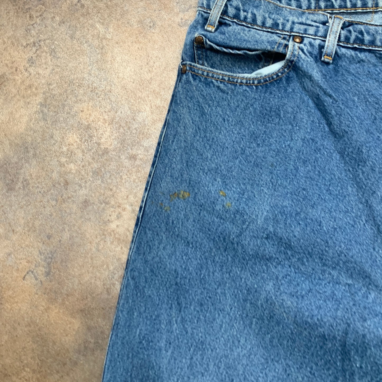 Vintage LEVI'S 540 Signature Jeans W42 L32 Mens Relaxed Fit Straight Blue