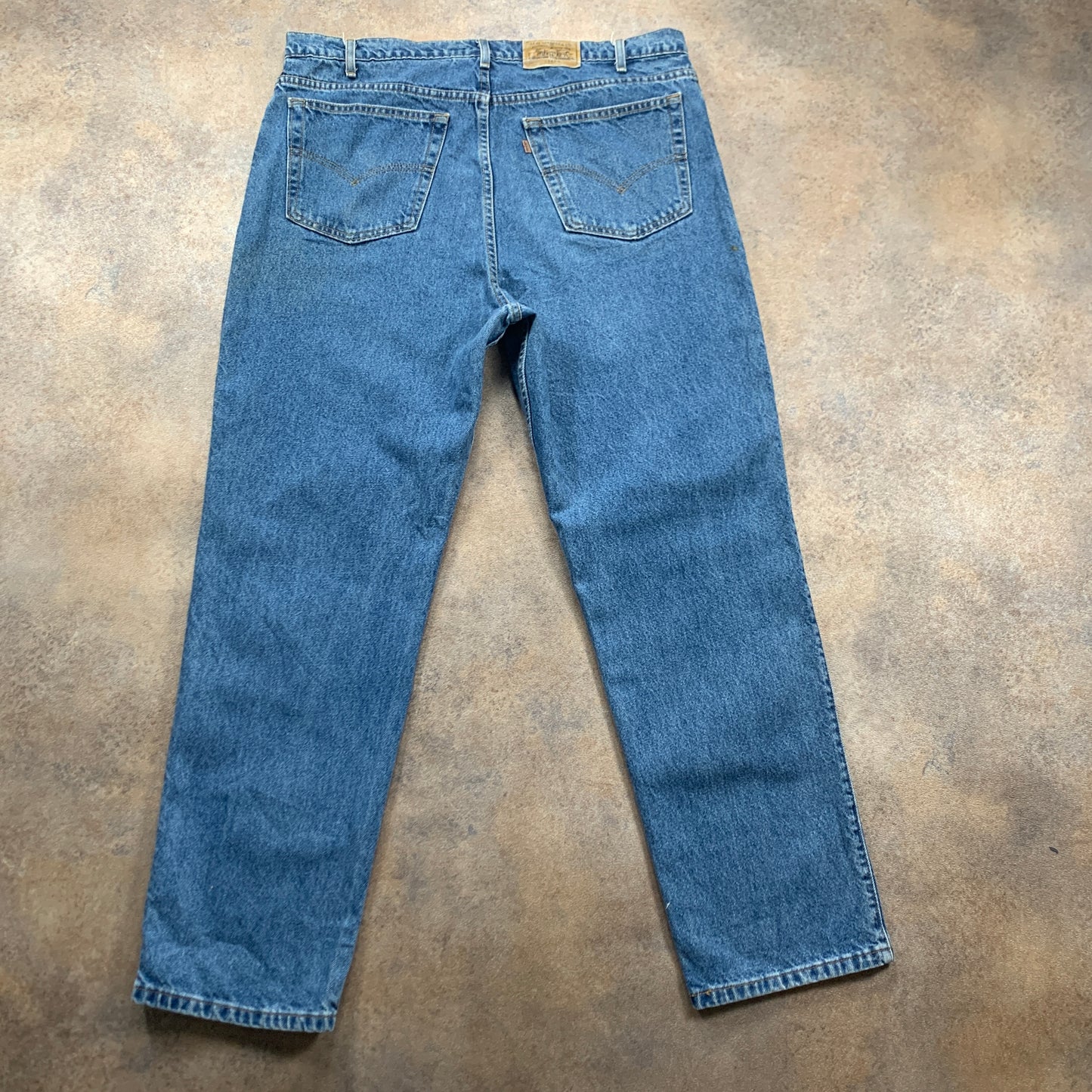 Vintage LEVI'S 540 Signature Jeans W42 L32 Mens Relaxed Fit Straight Blue