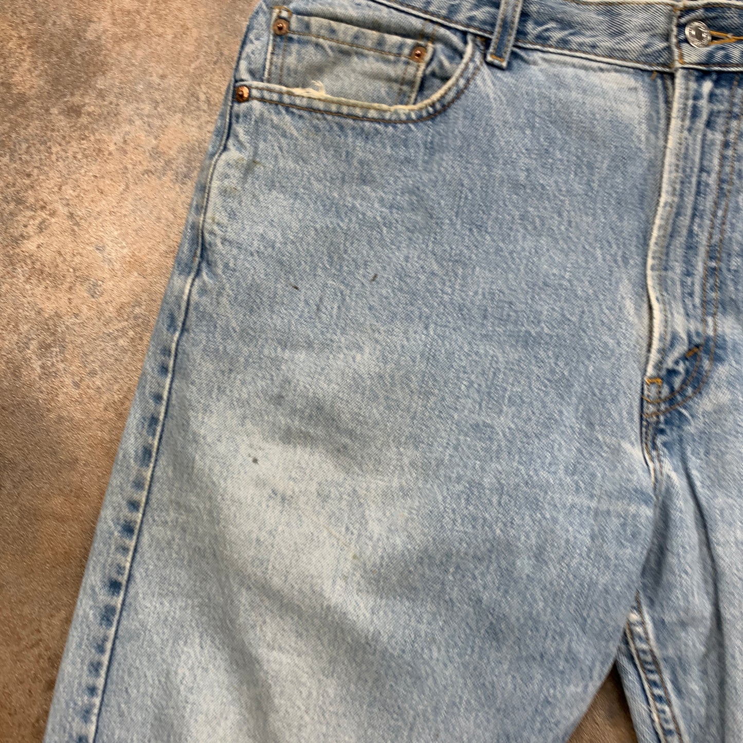Vintage LEVI'S 505 Jeans W36 L30 Mens Regular Fit Straight Blue