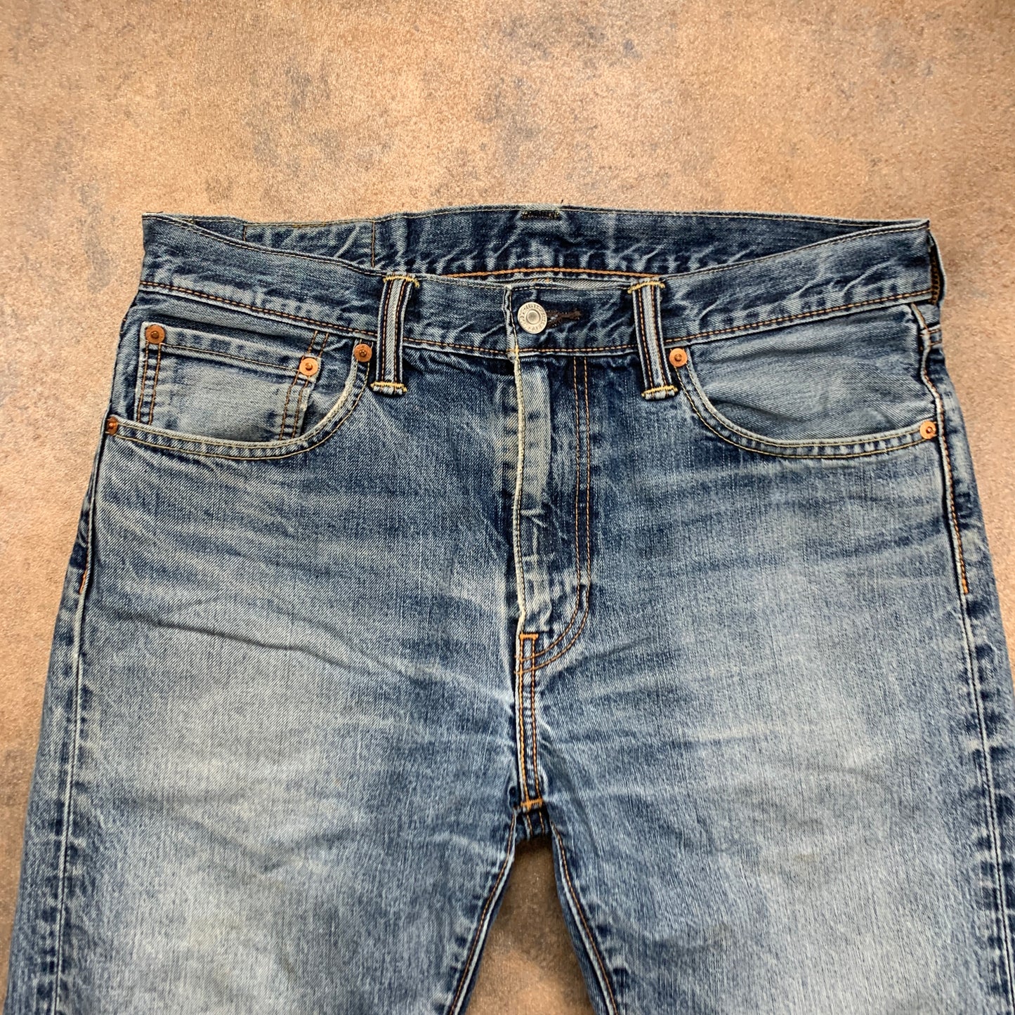 LEVI'S 512 Jeans W32 L29 Mens Slim Fit Tapered Blue