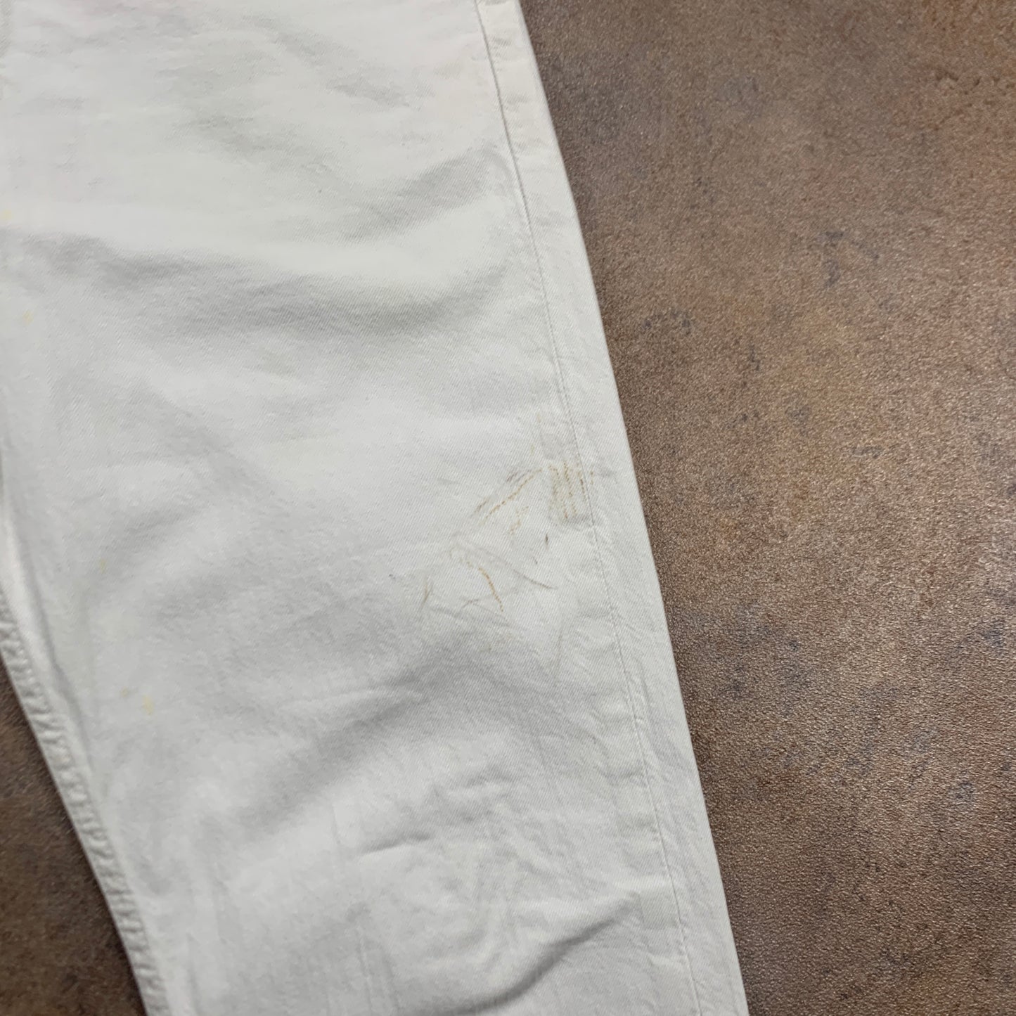 LEVI'S 513 Jeans W32 L30 Mens Slim Fit White