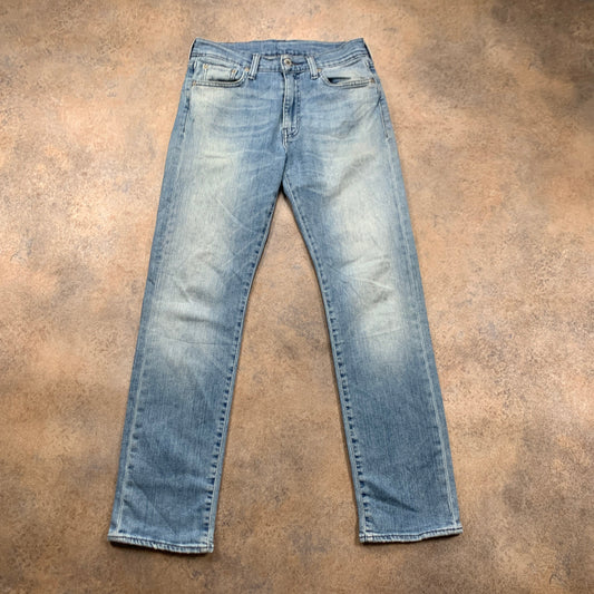 LEVI'S 513 Jeans W28 L30 Mens Slim Fit Blue
