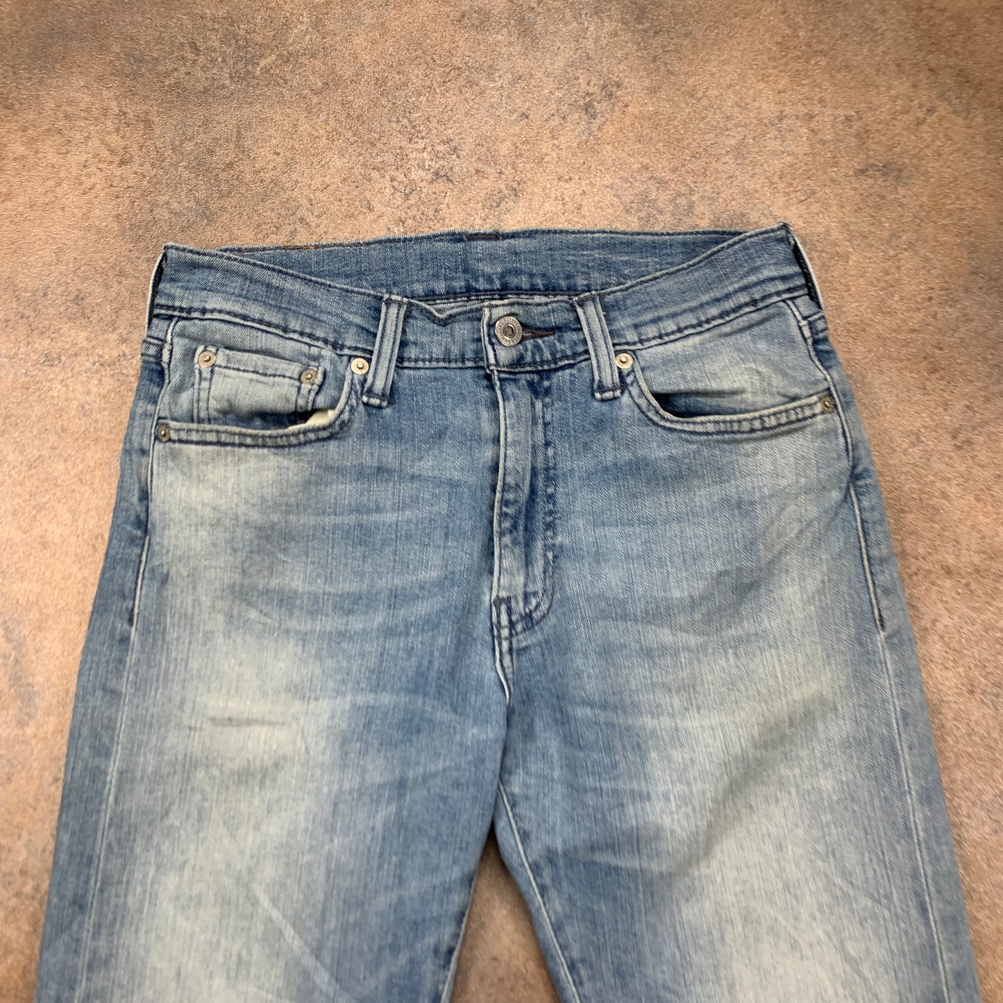 LEVI'S 513 Jeans W28 L30 Mens Slim Fit Blue