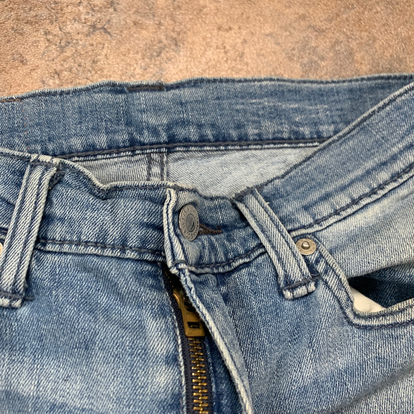 LEVI'S 513 Jeans W28 L30 Mens Slim Fit Blue