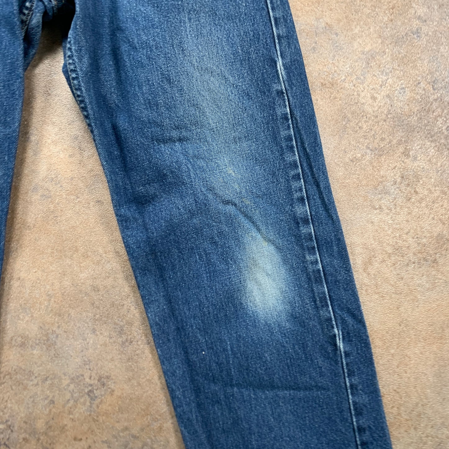 Vintage LEVI'S 521 Jeans W30 L28 Mens Slim Fit Straight Blue