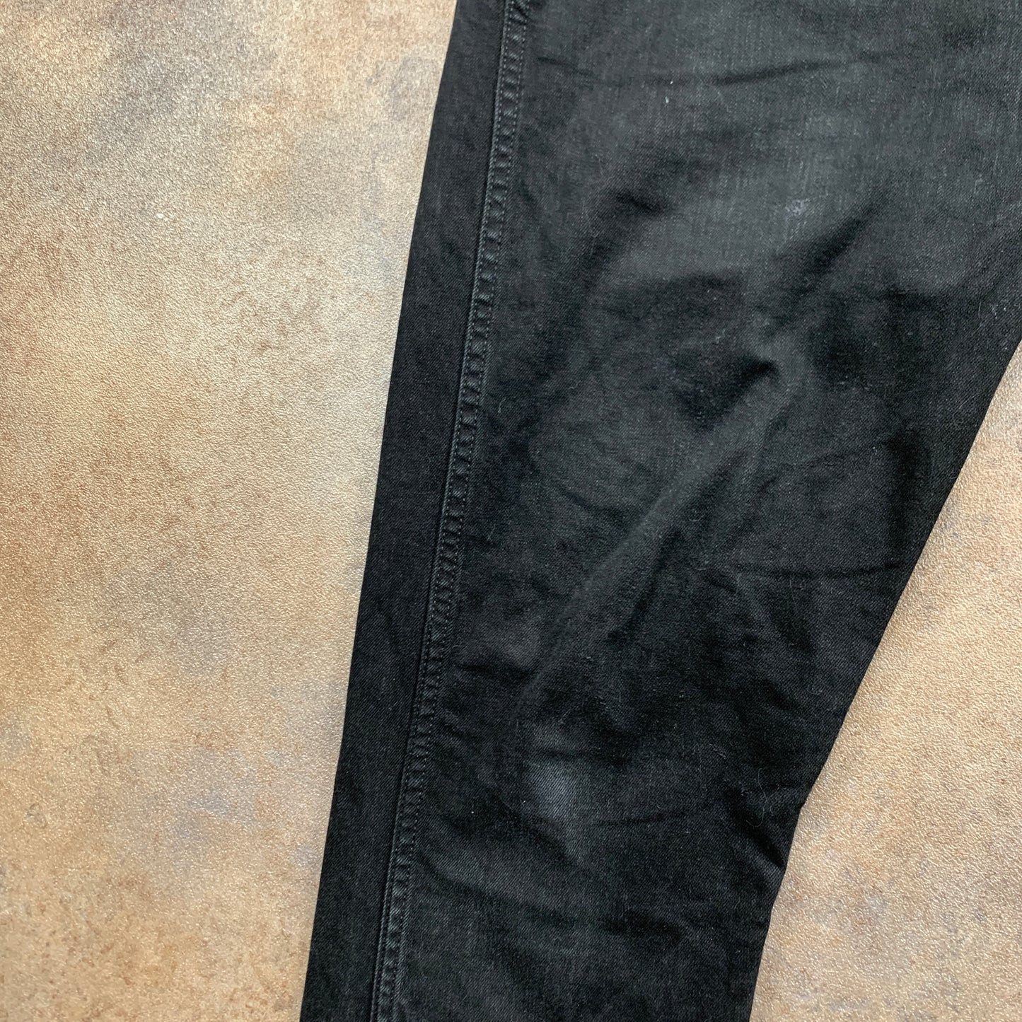 LEVI'S Line 8 Jeans W34 L24 Mens Skinny Fit Black